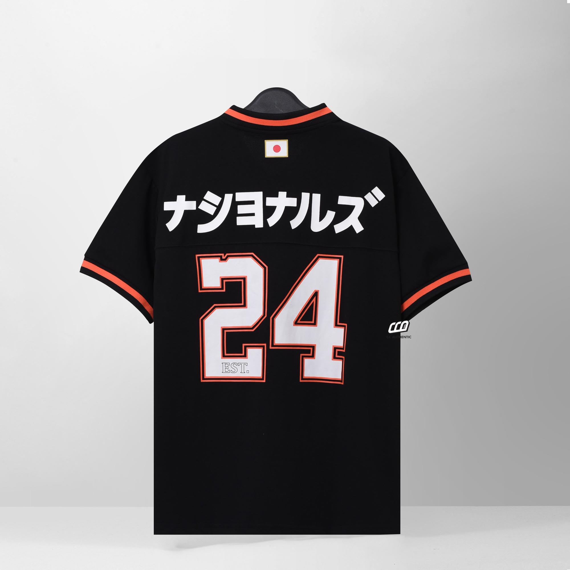 NEW ERA 24 JP OVERSIZE T-SHIRT - BLACK/ORANGE