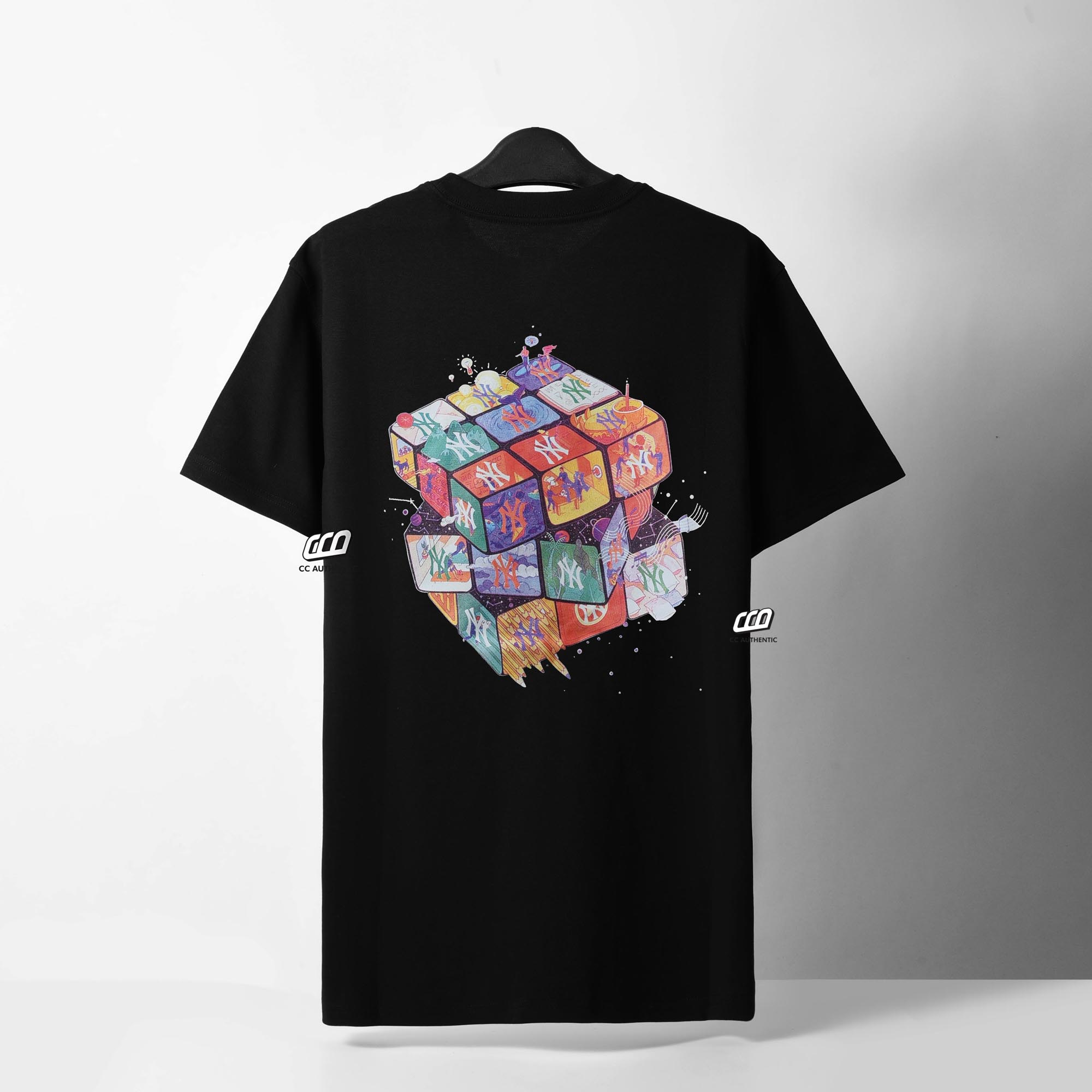 NEW ERA RUBIK T-SHIRT - BLACK