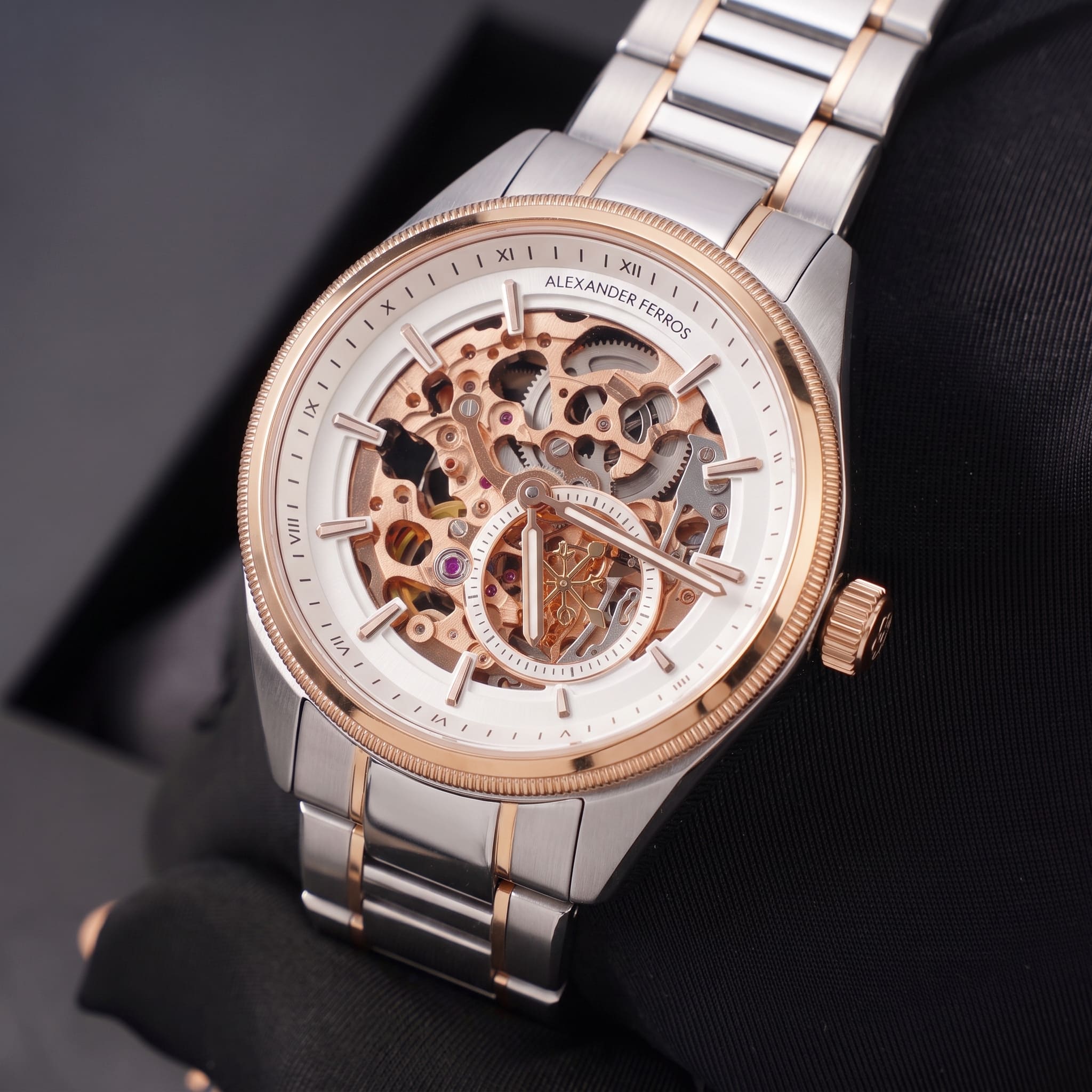 ĐỒNG HỒ NAM ALEXANDER FERROS 9262D/02 AUTOMATIC 40MM