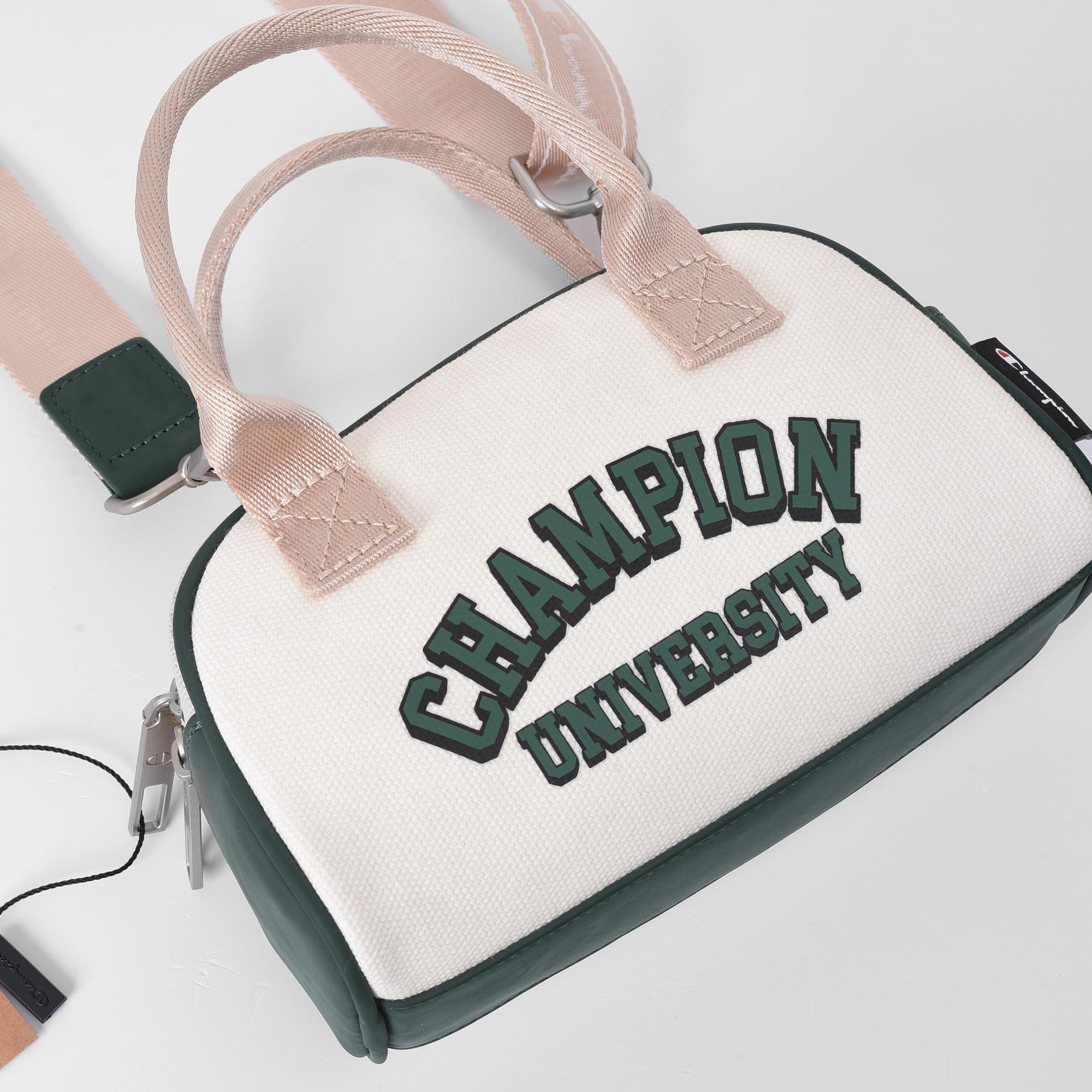 CHAMPION BOWLING BAG - CREAM/GREEN