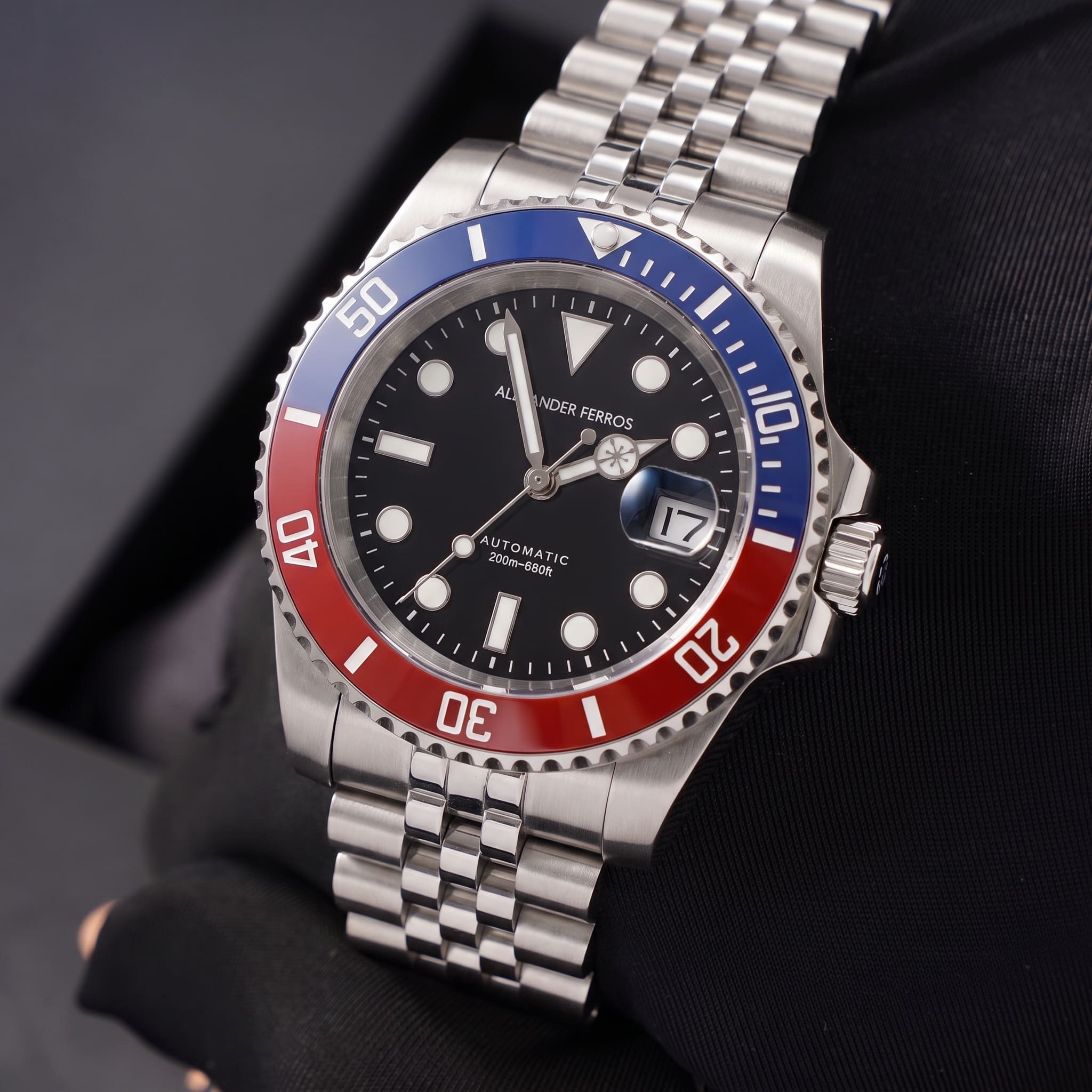 ĐỒNG HỒ NAM ALEXANDER FERROS 8352S/035 AUTOMATIC 40MM