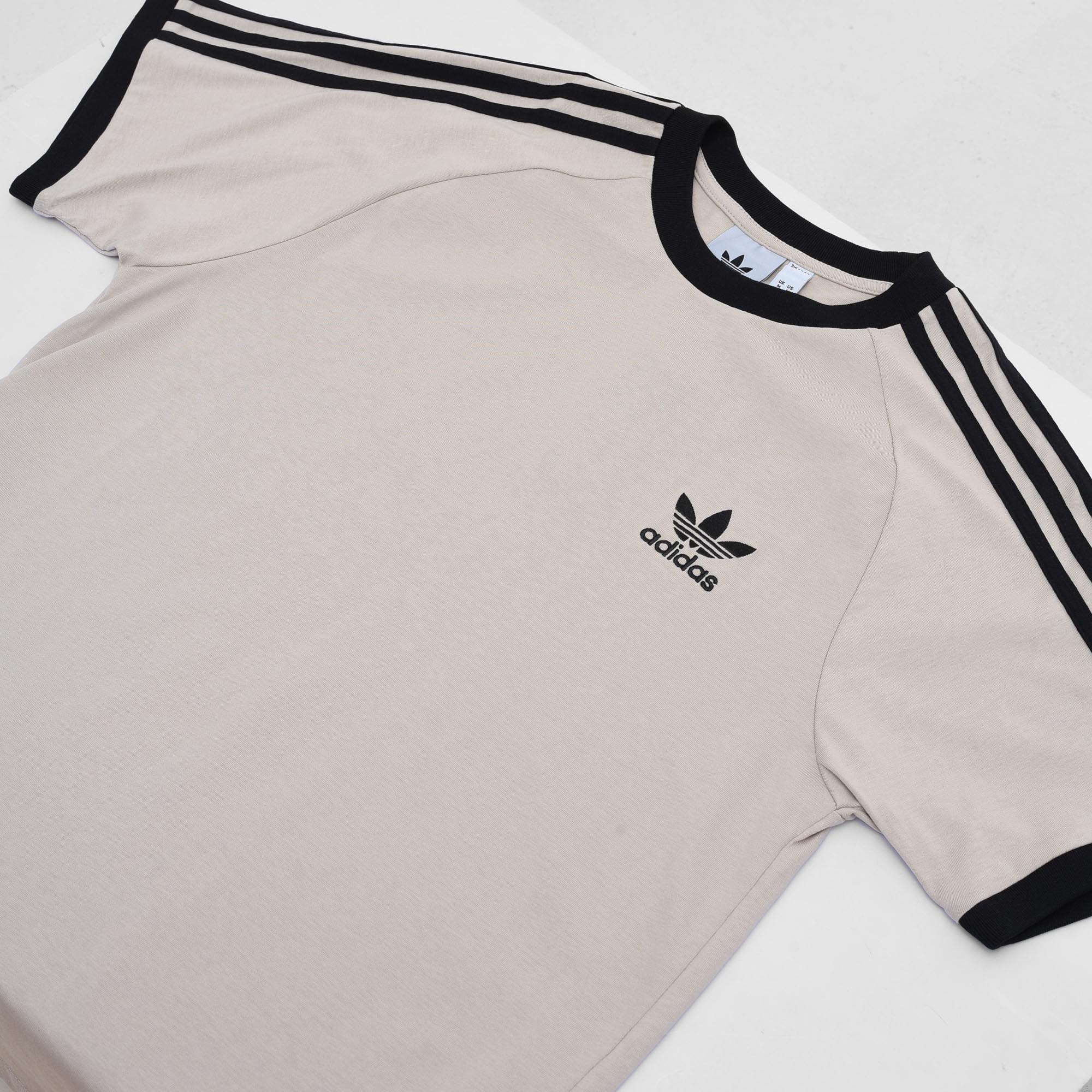 ADIDAS CLASSIC ADICOLOR 3 STRIPES T-SHIRT - SAND