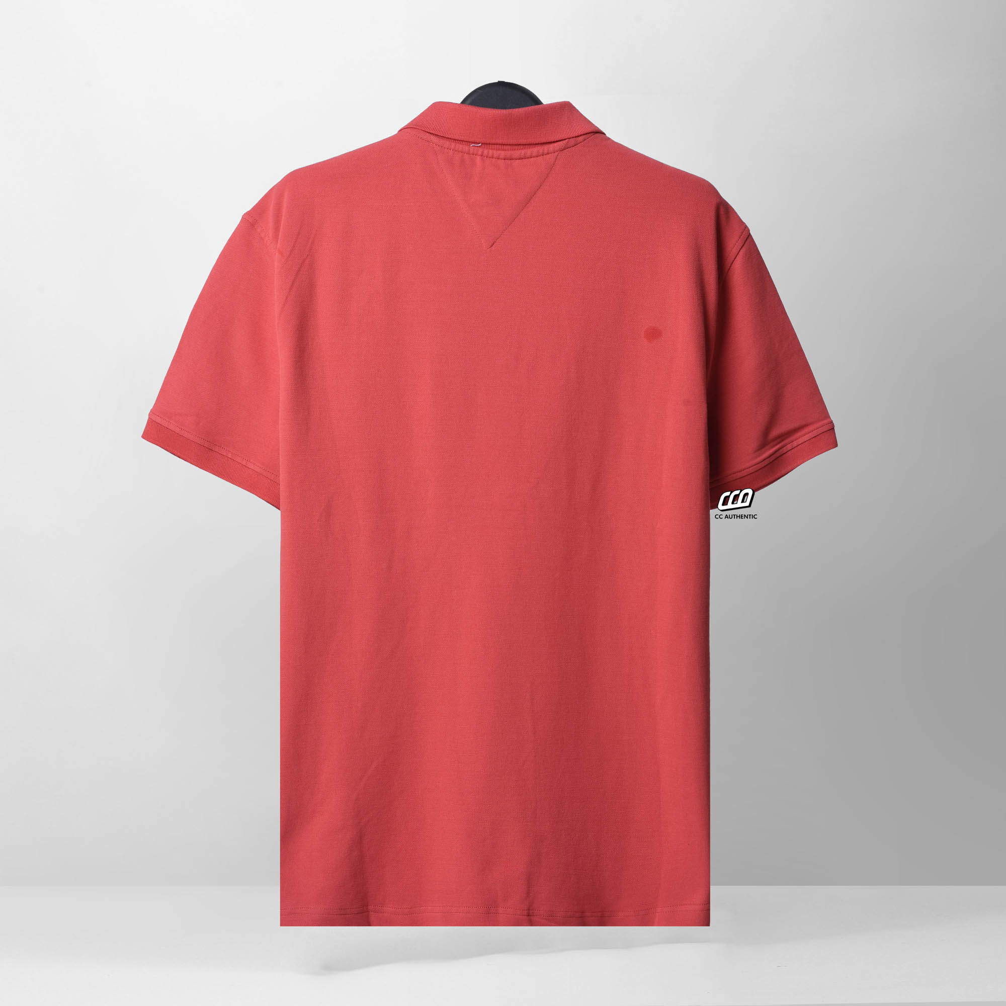 TOMMY HILFIGER BASIC POLO SHIRT - ORANGE