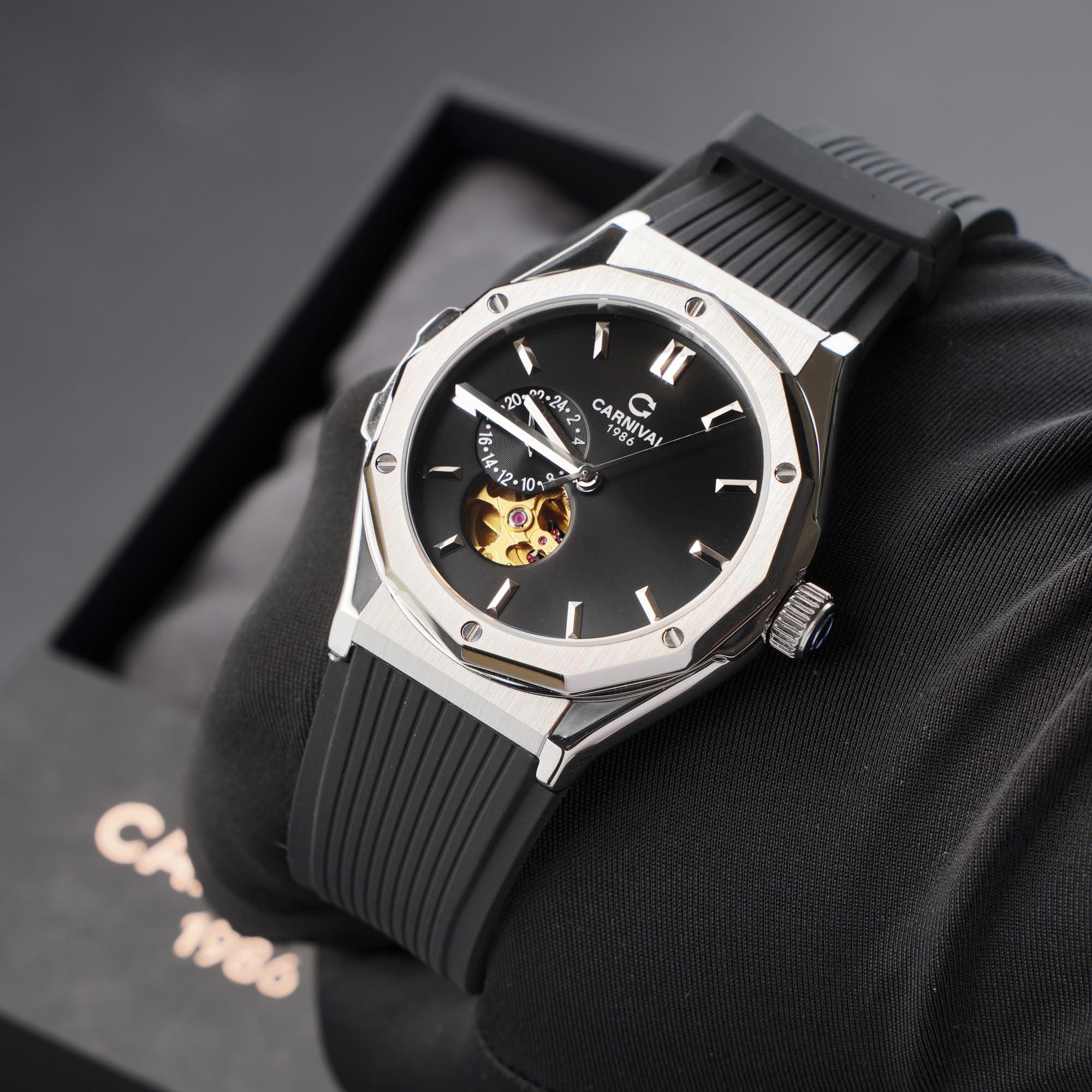 ĐỒNG HỒ NAM CARNIVAL 8189G VT DCS D AUTOMATIC 42MM