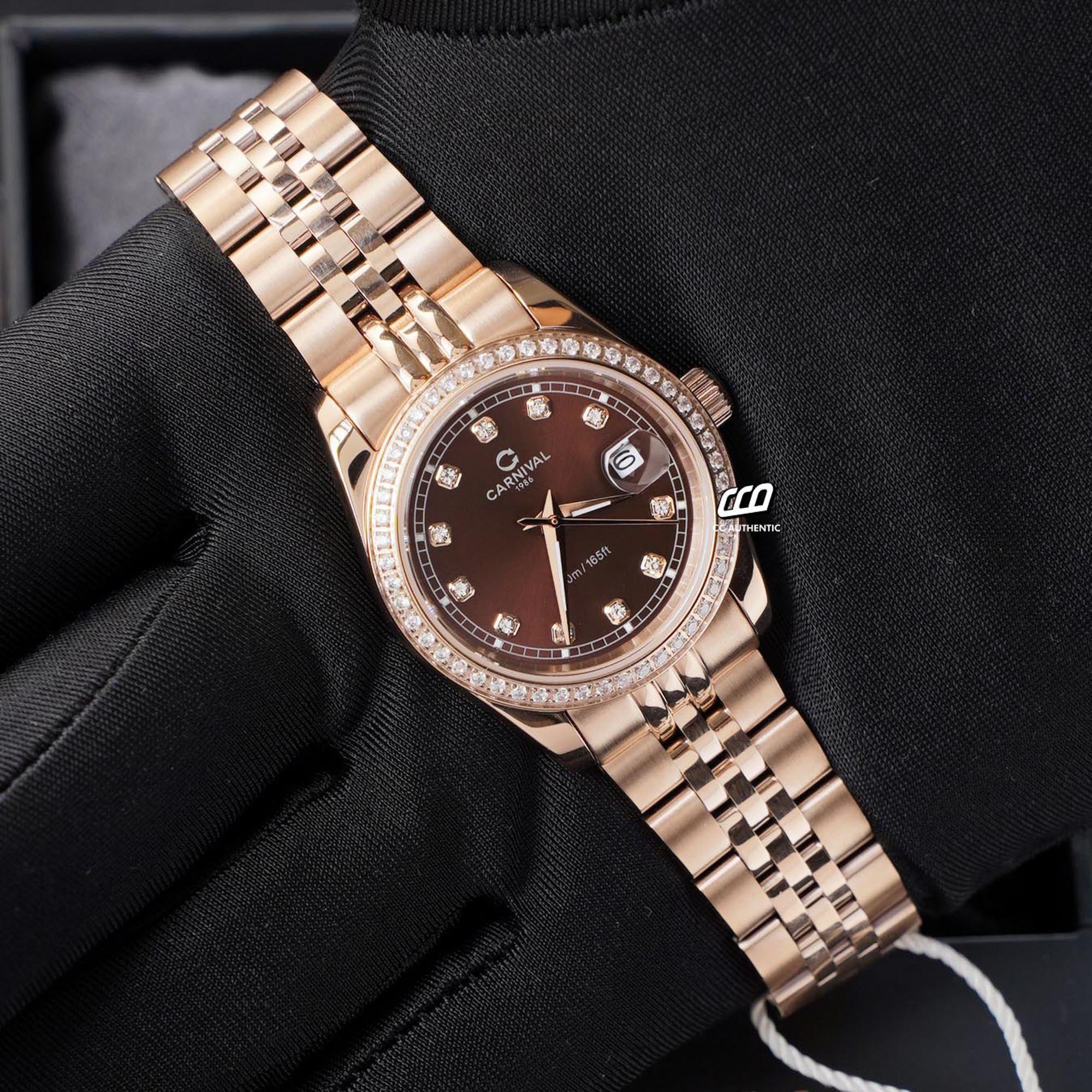 ĐỒNG HỒ NỮ CARNIVAL 8131L2 VH N QUAZT 32MM