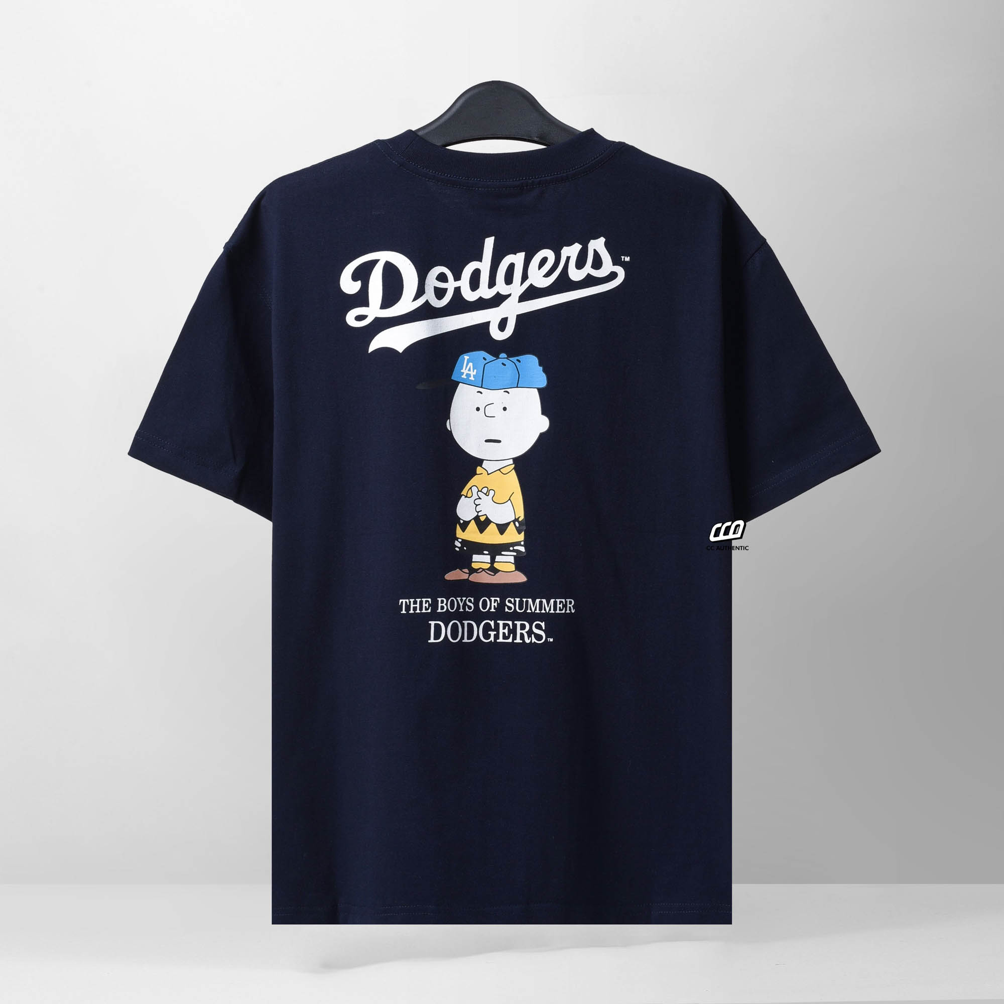 NEW ERA BOS T-SHIRT - NAVY