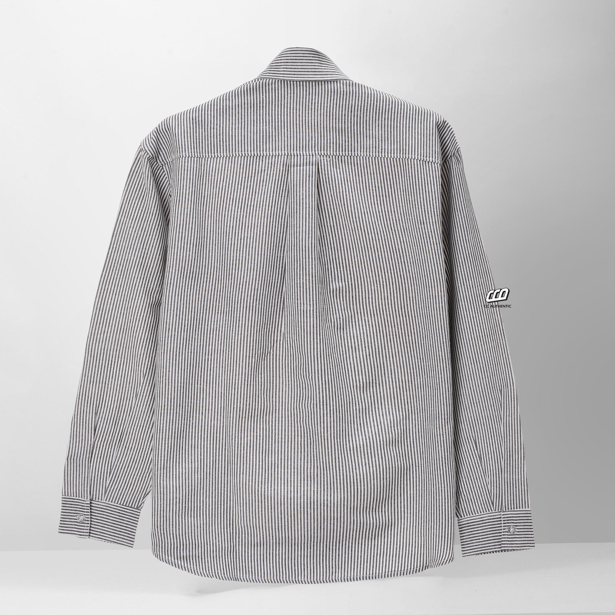 NEW ERA 1903 LA STRIPED SHIRT - GREY