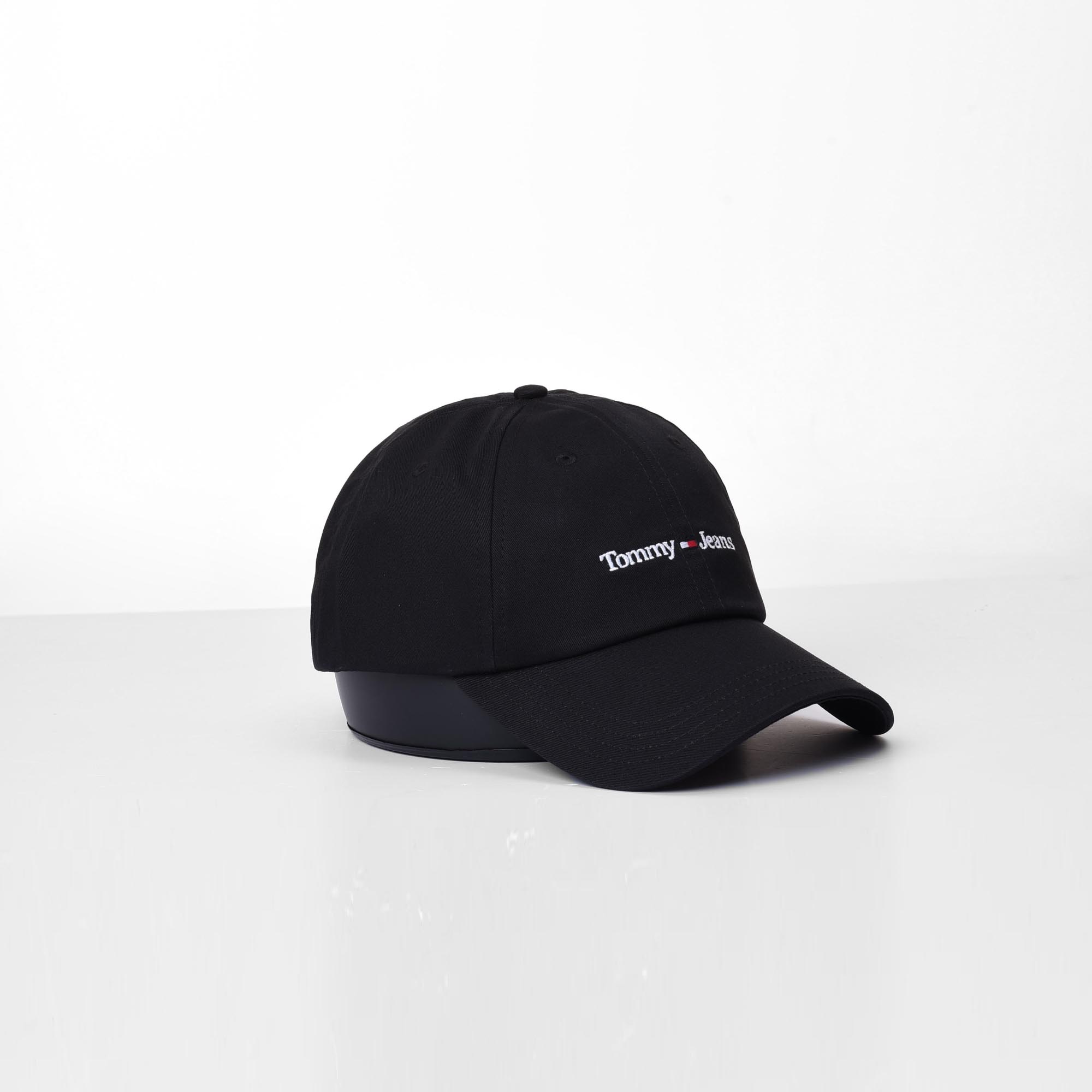 TOMMY HILFIGER TJM SPORT CAP - BLACK