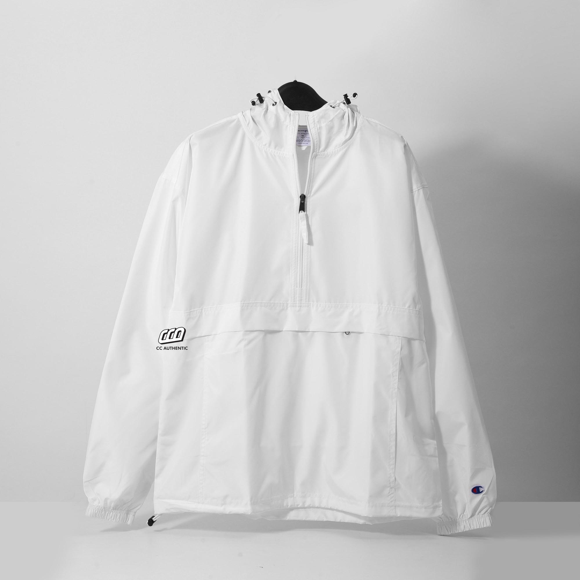 CHAMPION PACKABLE JACKET - WHITE