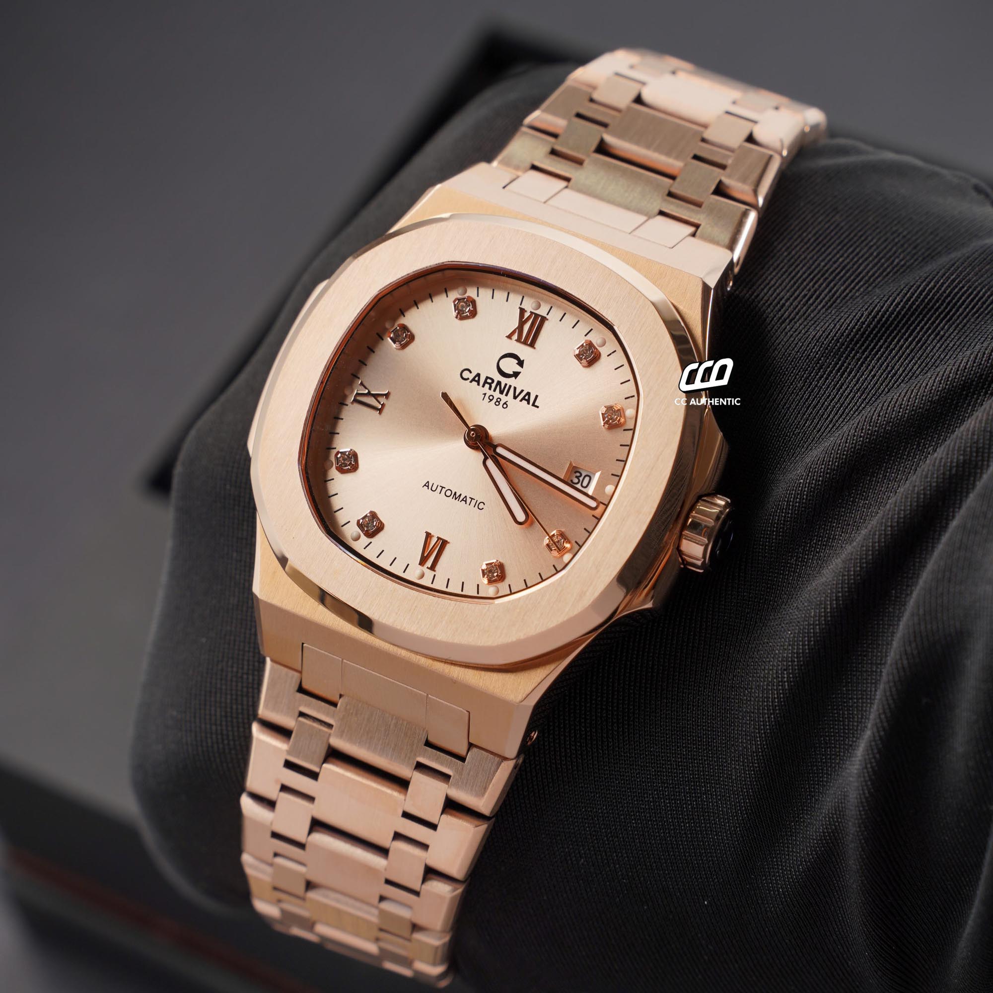 ĐỒNG HỒ NAM CARNIVAL 8160G VH NN AUTOMATIC 41MM