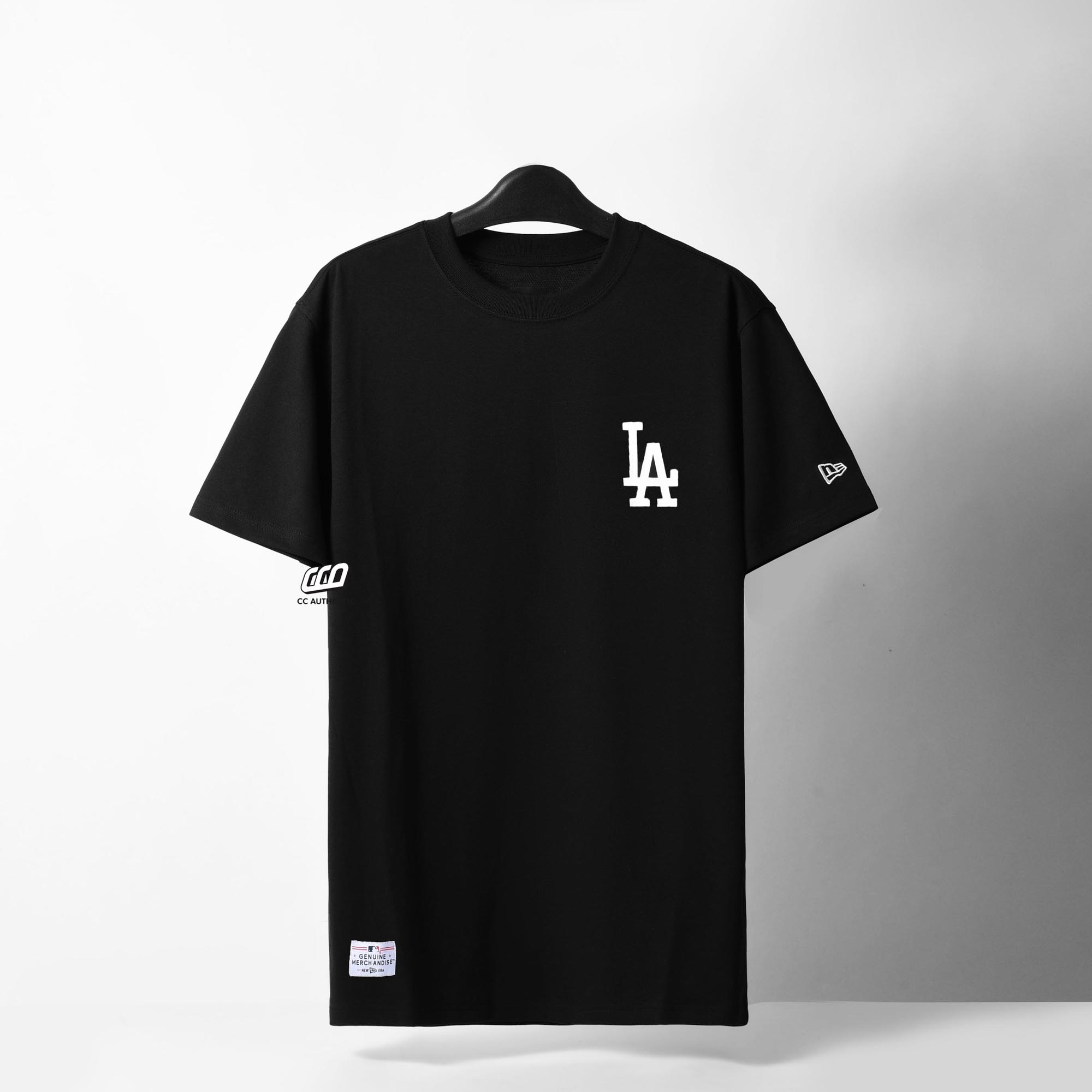 NEW ERA COUNTER GENUINE T-SHIRT - BLACK