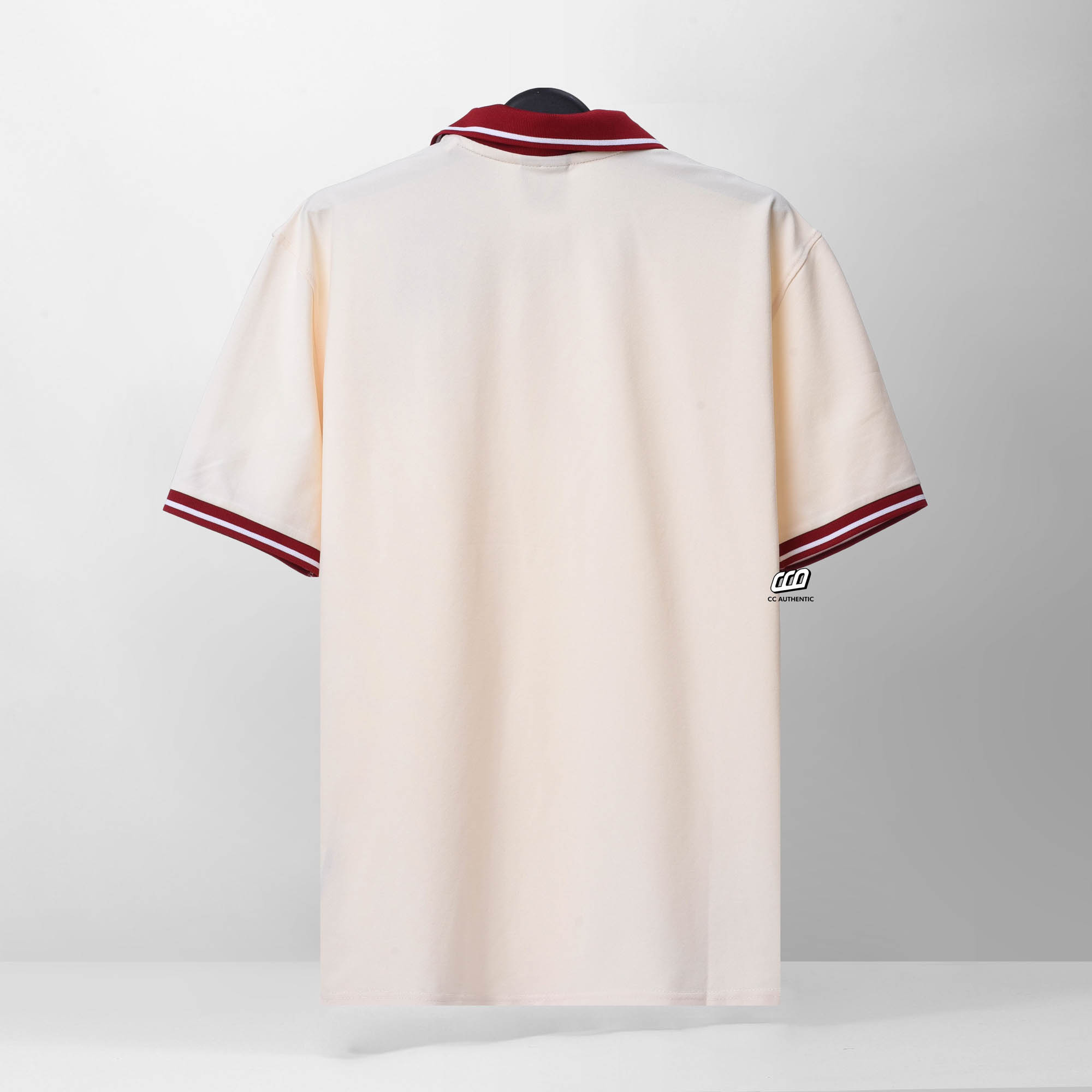 NEW ERA REDLINES POLO SHIRT - IVORY