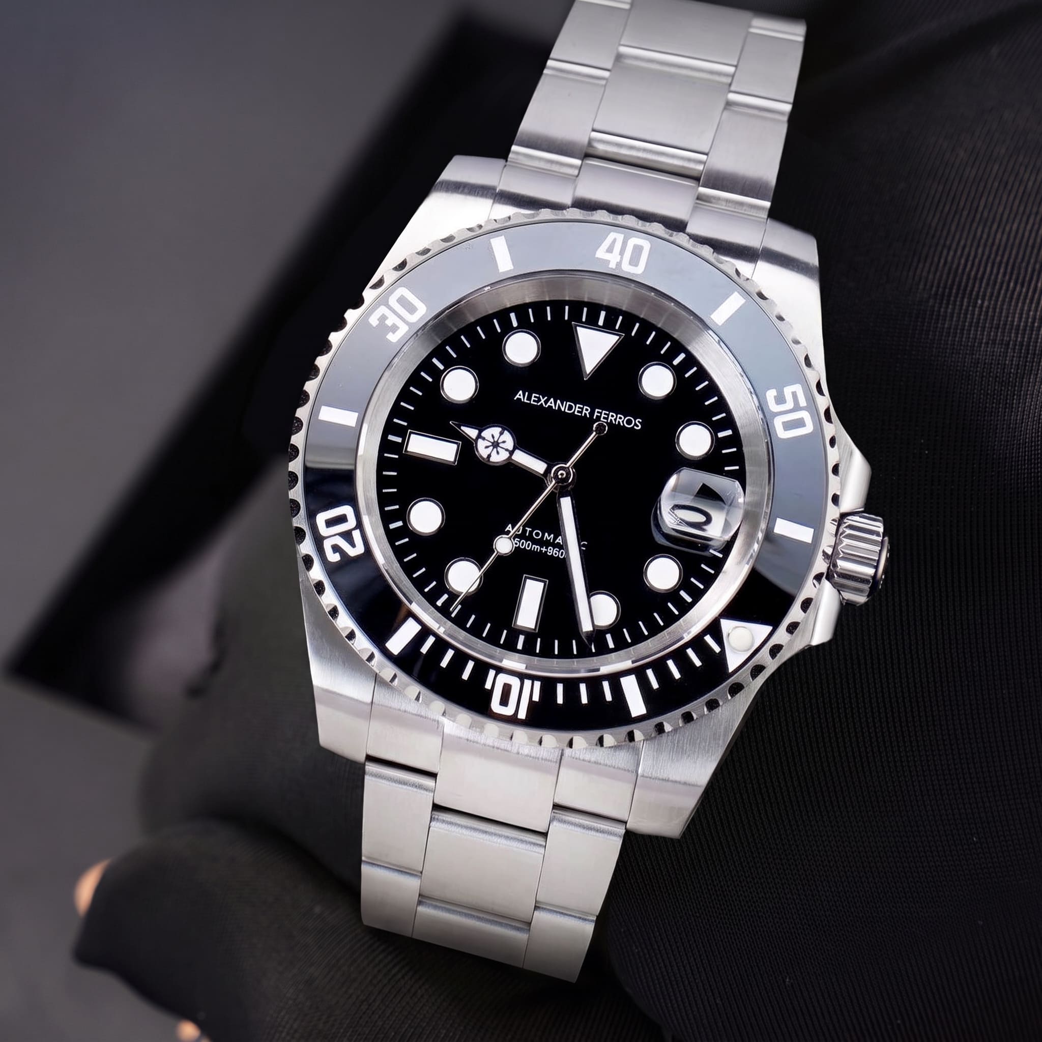 ĐỒNG HỒ NAM ALEXANDER FERROS 8352S/01 AUTOMATIC 40MM