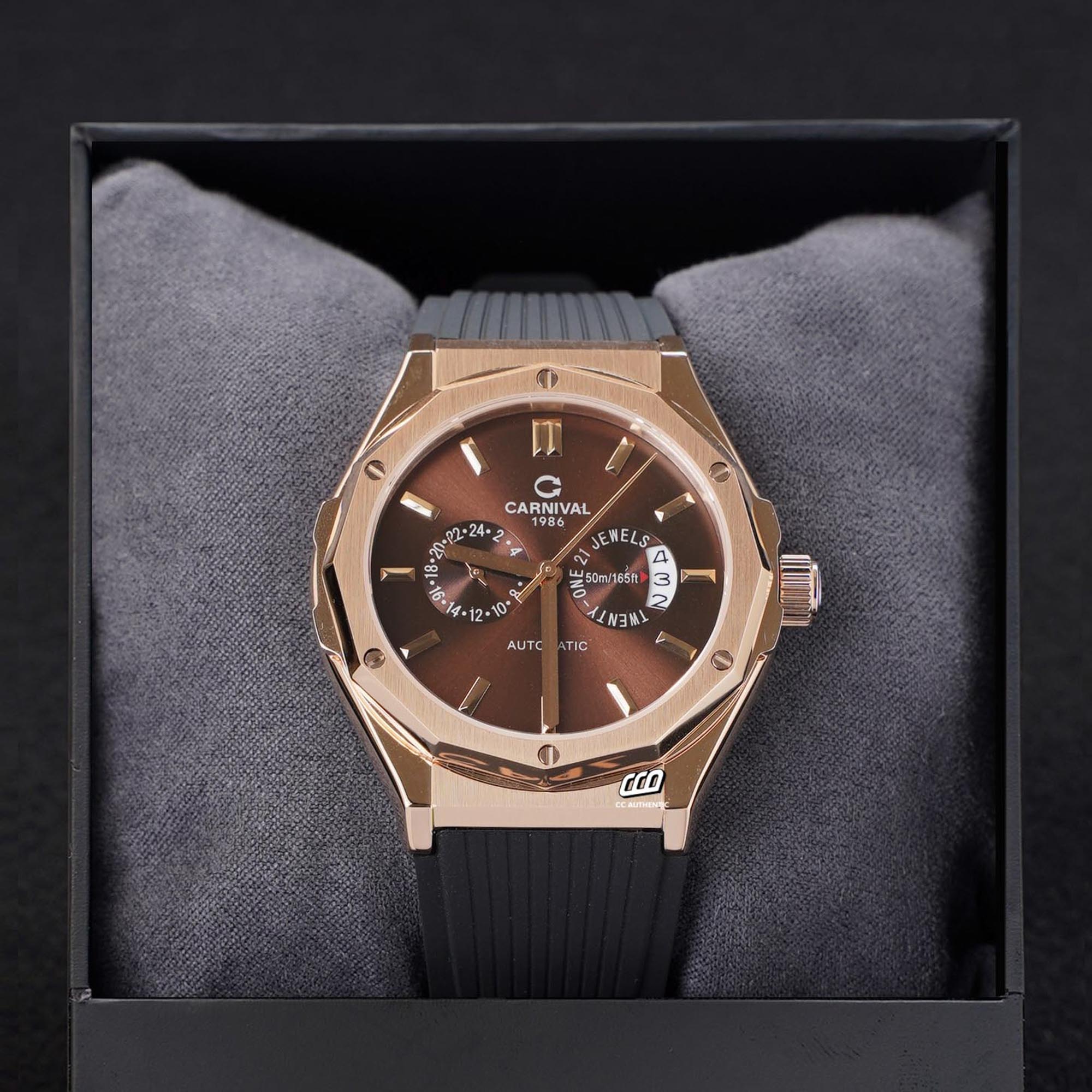 ĐỒNG HỒ NAM CARNIVAL 8188G VH DCS N AUTOMATIC 42MM