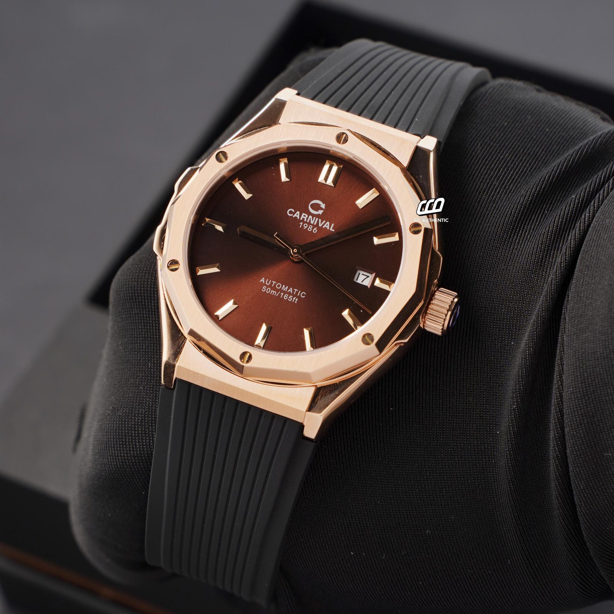 ĐỒNG HỒ NAM CARNIVAL 8168G VH DCS N AUTOMATIC 42MM