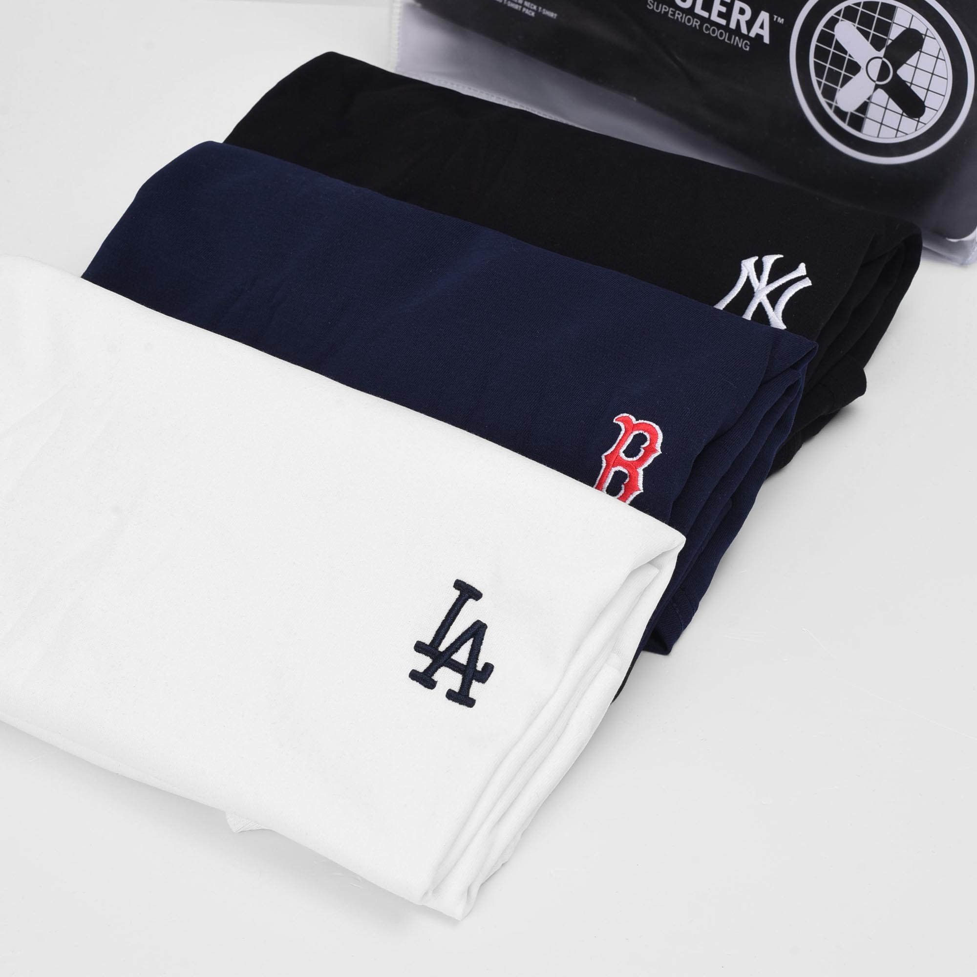 NEW ERA ESSENTIAL RS23 SEASON 7 3PACK T-SHIRT - MULTI