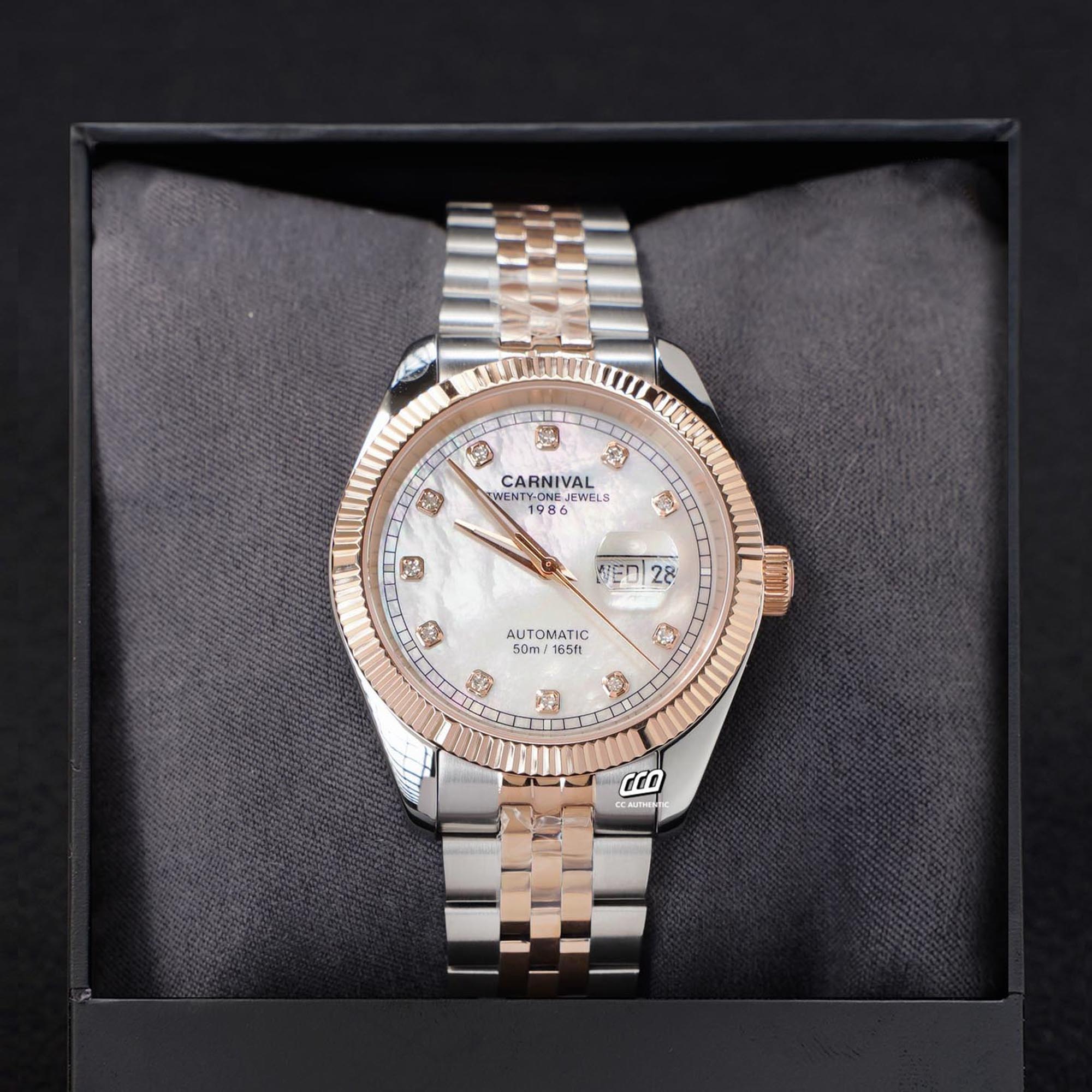 ĐỒNG HỒ NAM CARNIVAL 8131G CH TK AUTOMATIC 41MM