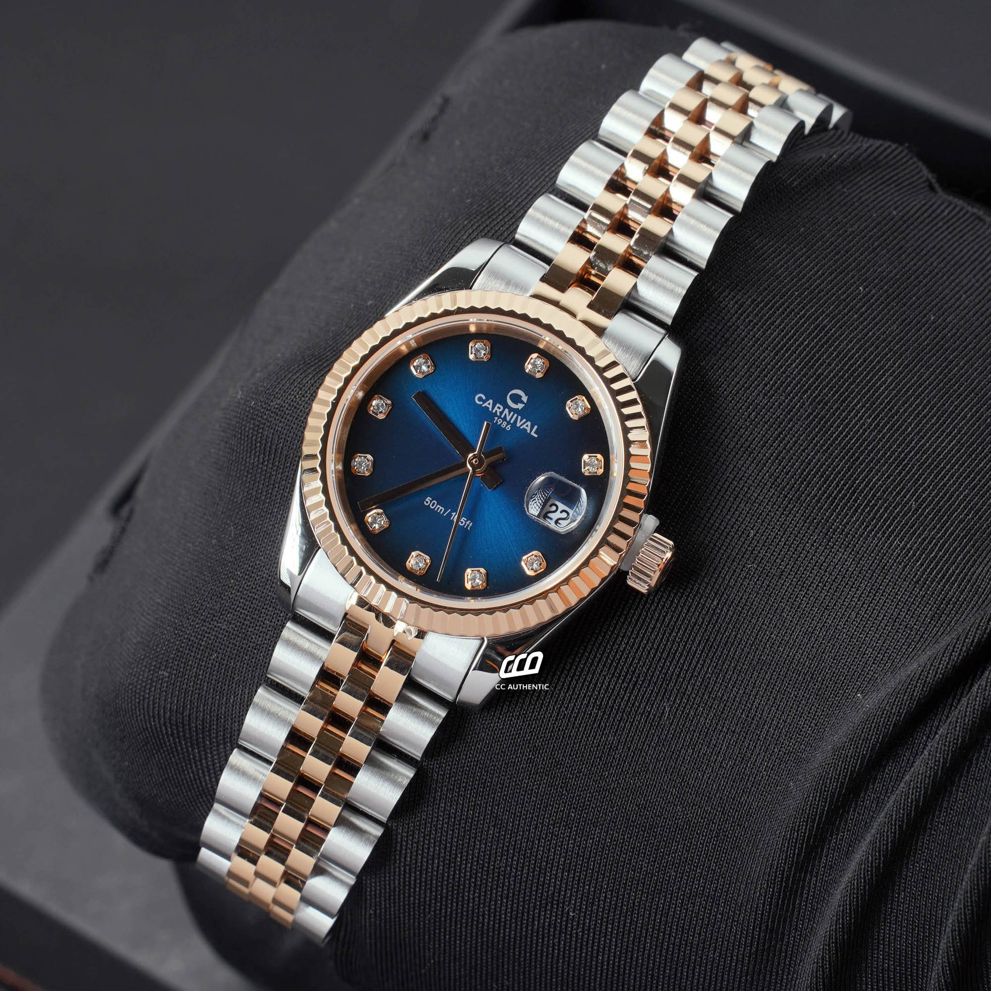 ĐỒNG HỒ NỮ CARNIVAL 8250L CH X QUARTZ 32MM