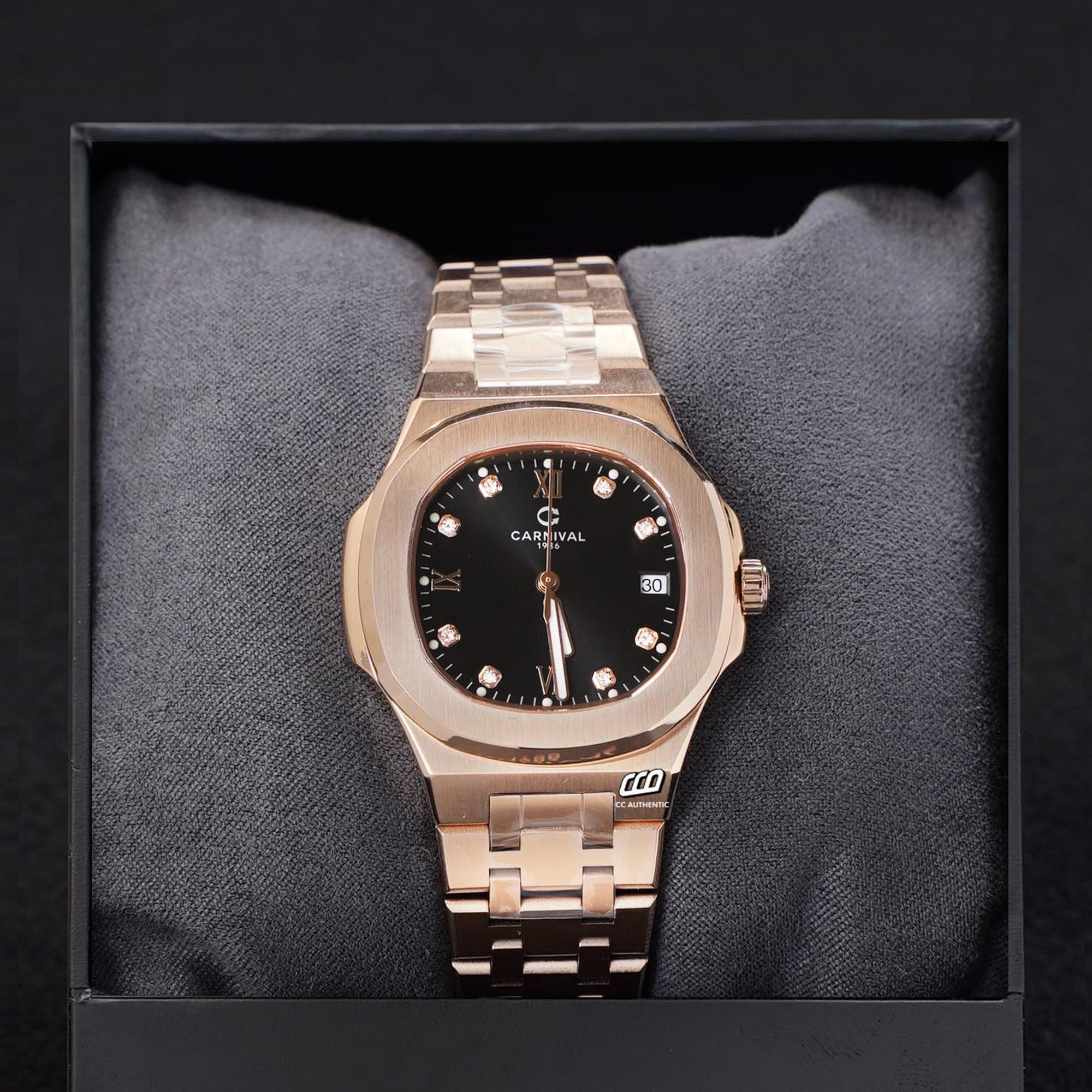 ĐỒNG HỒ NỮ CARNIVAL 8160L VH D QUAZT 34MM