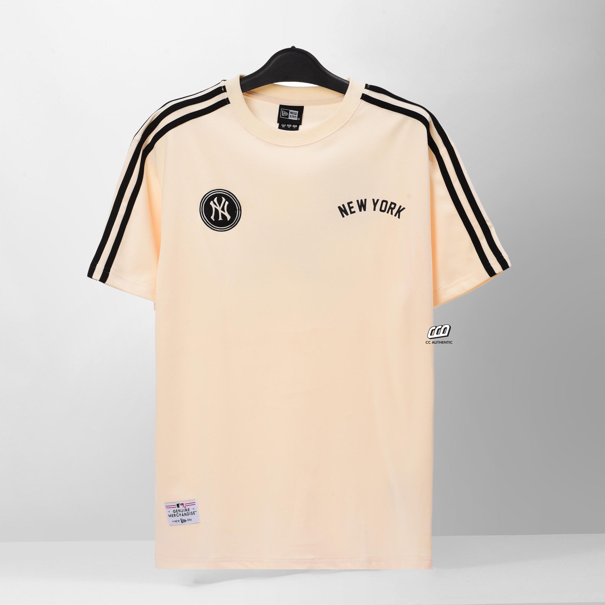 NEW ERA CLASSIC FLAG T-SHIRT - IVORY