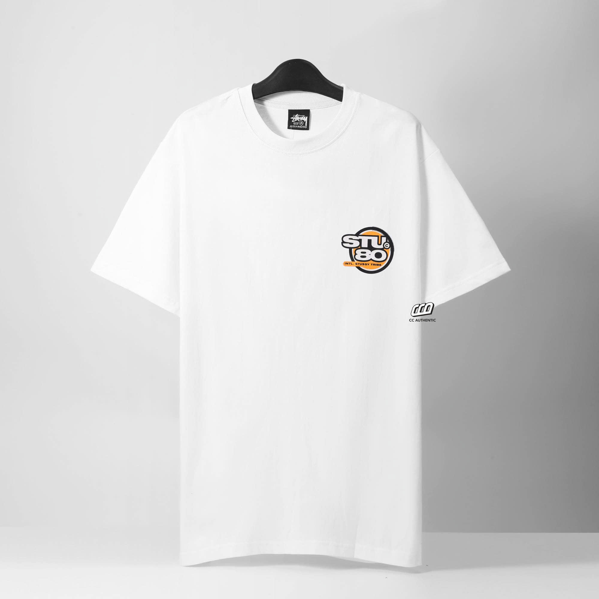 STUSSY HOT 80 T-SHIRT - WHITE