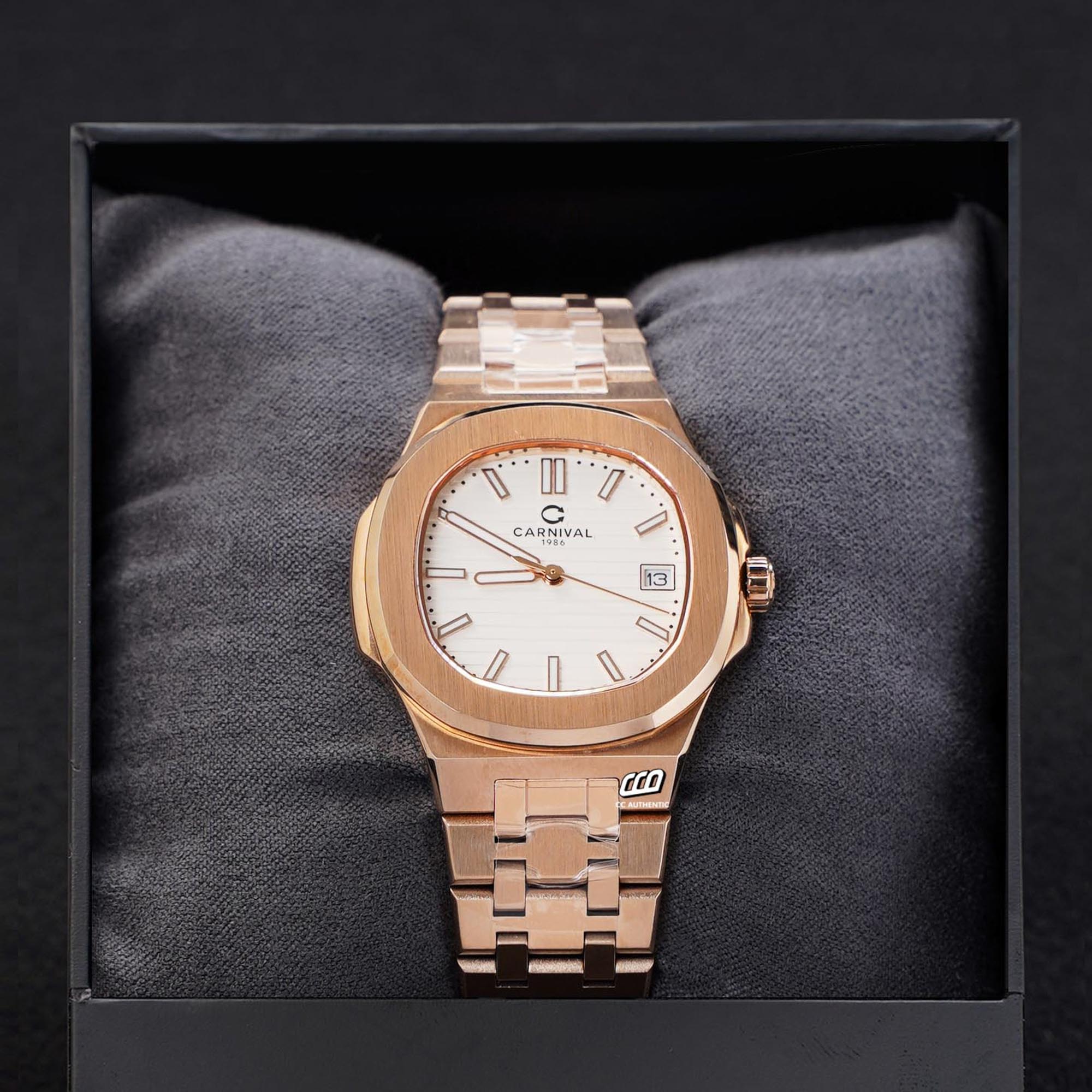 ĐỒNG HỒ NỮ CARNIVAL 8161L VH T QUAZT 34MM