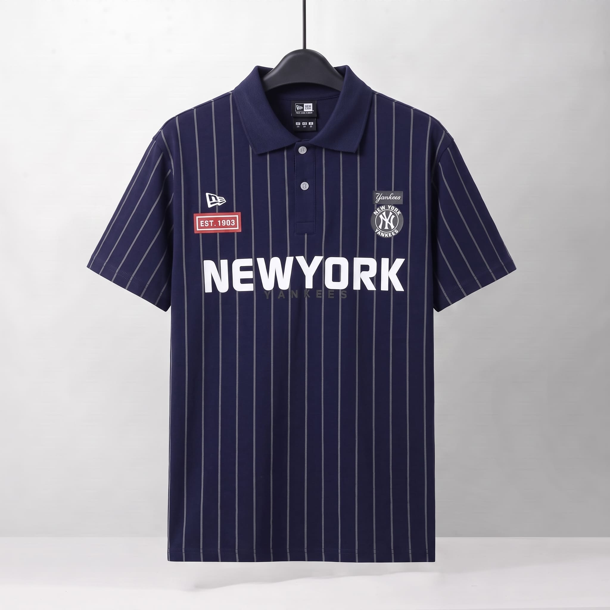 NEW ERA BKB POLO SHIRT - NAVY