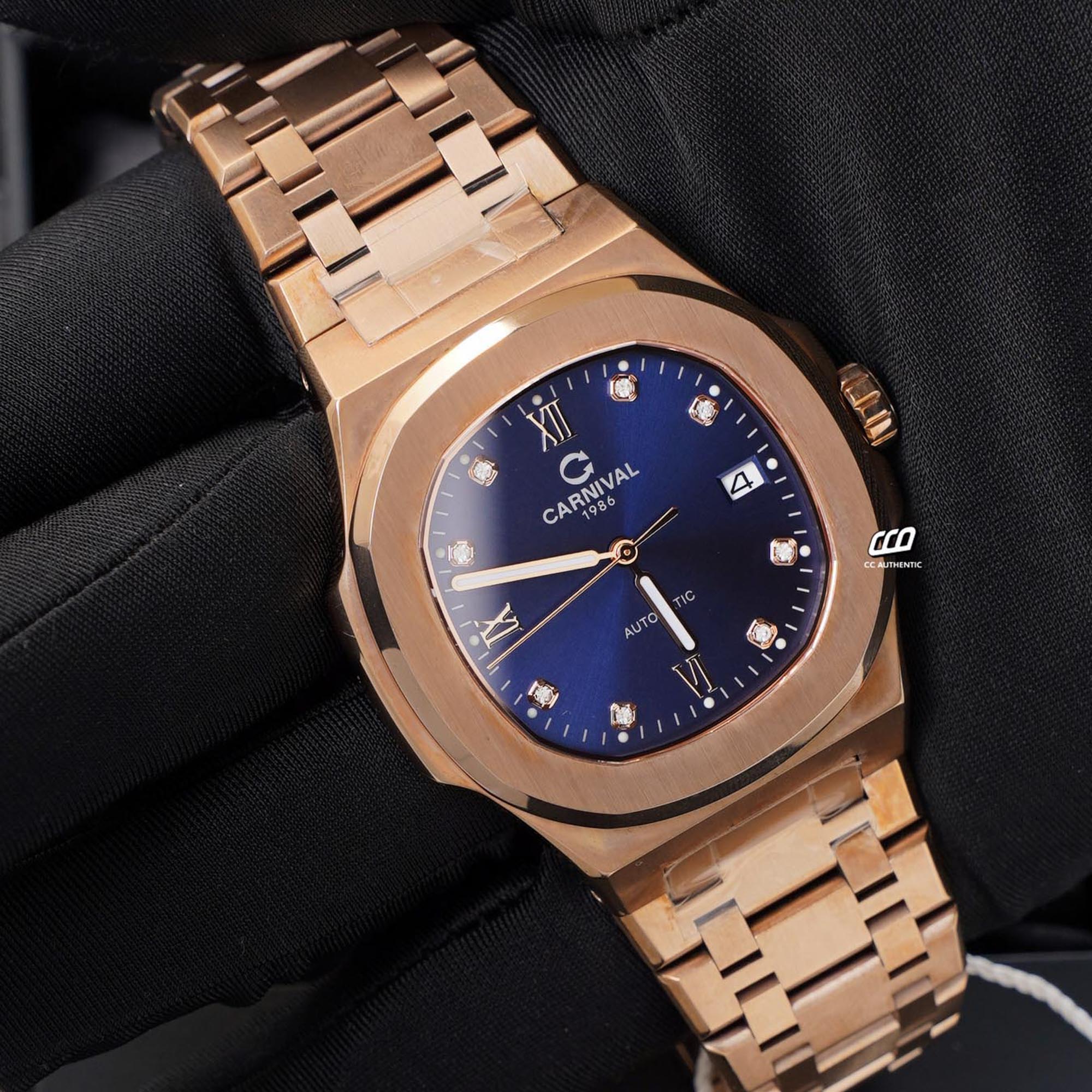 ĐỒNG HỒ NAM CARNIVAL 8160G VH X AUTOMATIC 41MM