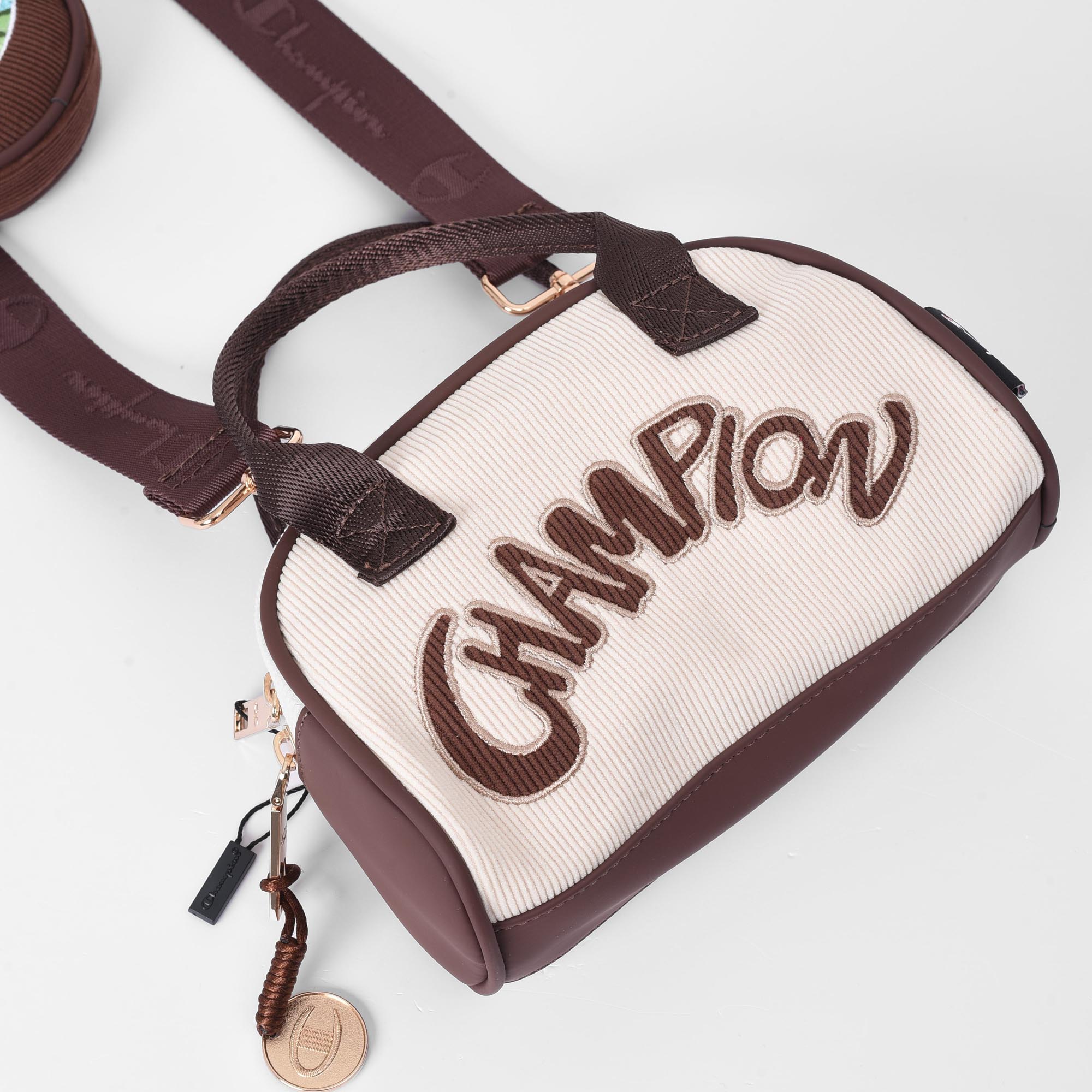 CHAMPION BOWLING BAG - CREAM/BROWN