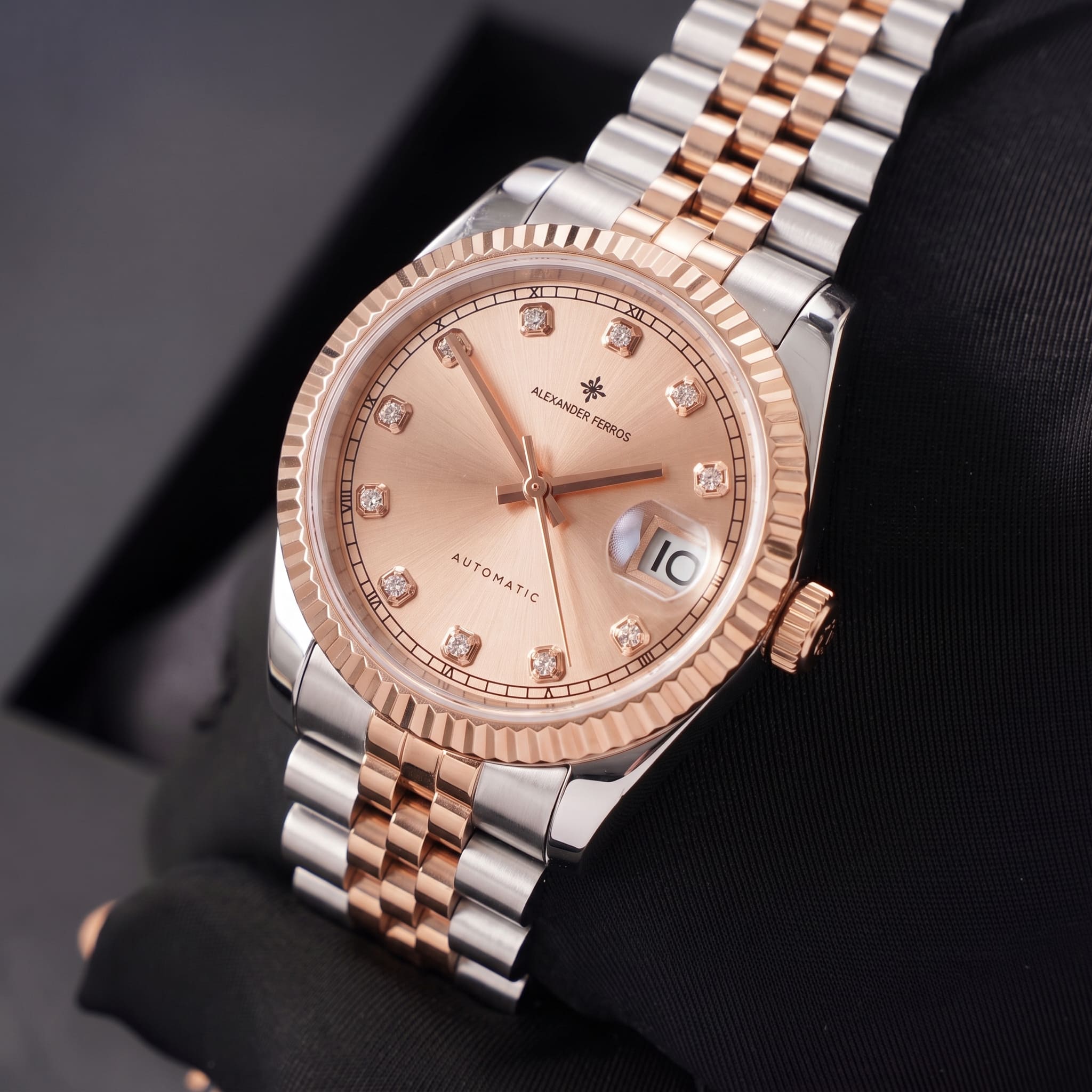 ĐỒNG HỒ NAM ALEXANDER FERROS 8232D/15 AUTOMATIC 38MM