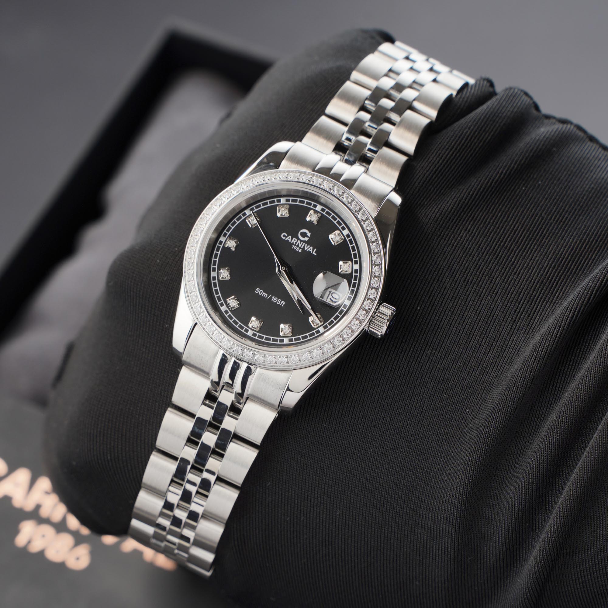 ĐỒNG HỒ NỮ CARNIVAL 8131L2 VT D QUAZT 32MM