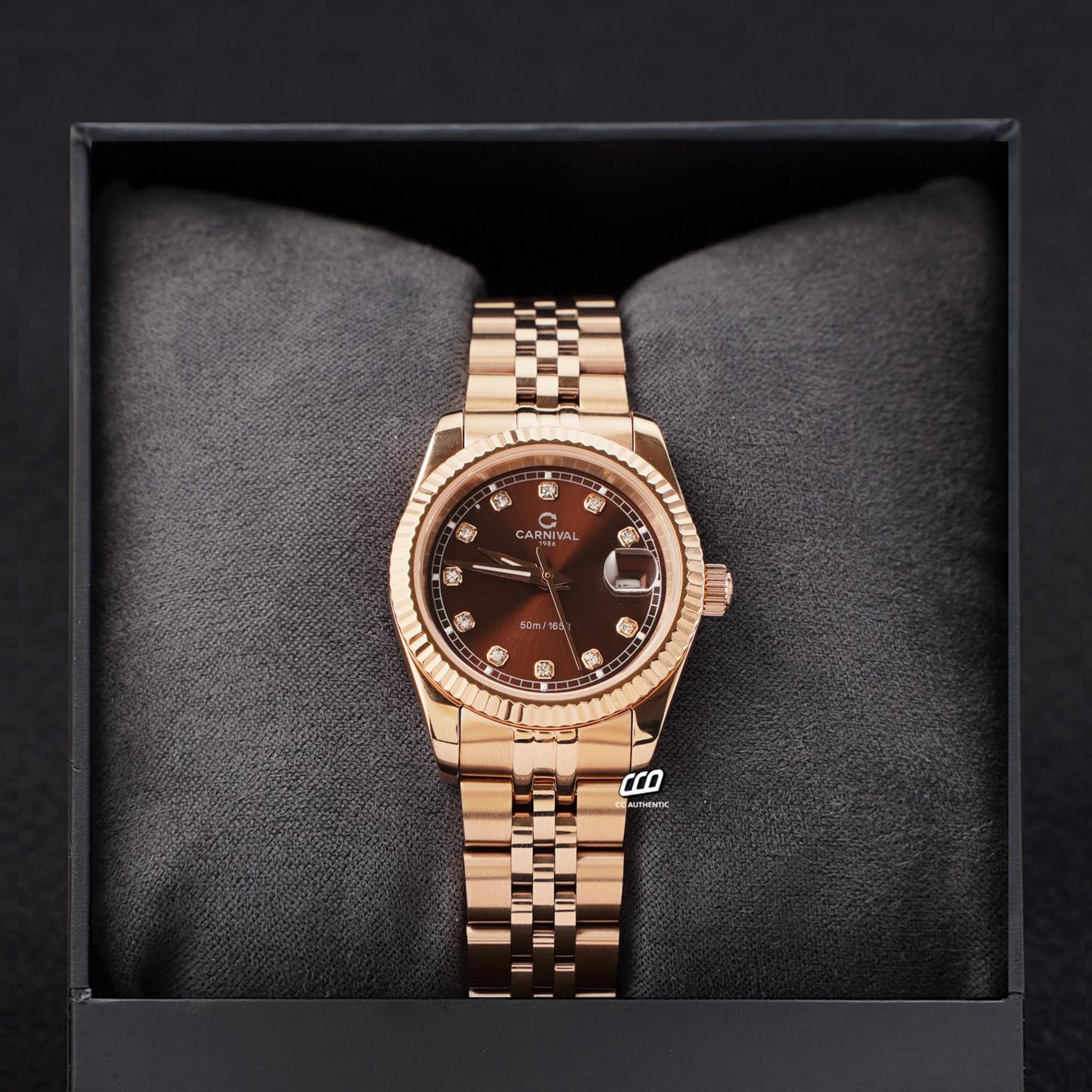 ĐỒNG HỒ NỮ CARNIVAL 8131L VH N QUAZT 32MM