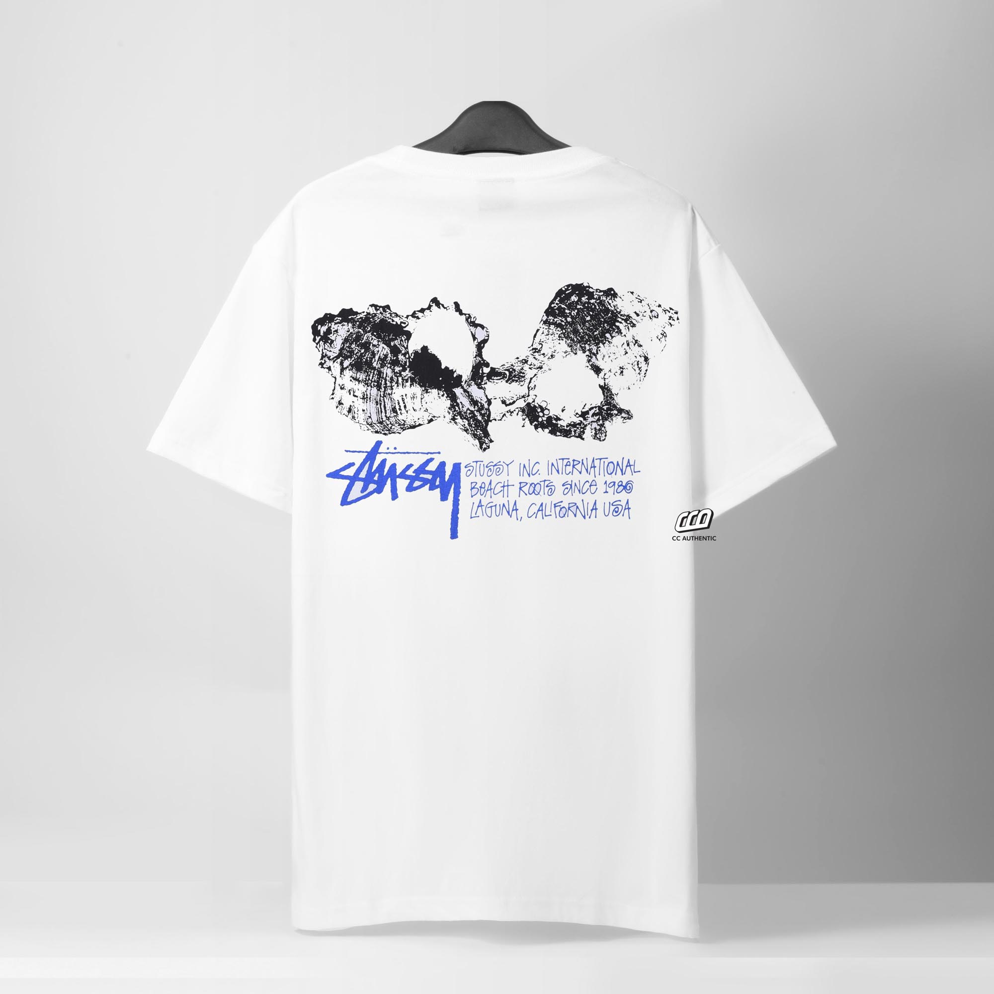 STUSSY SHELLS T-SHIRT - WHITE