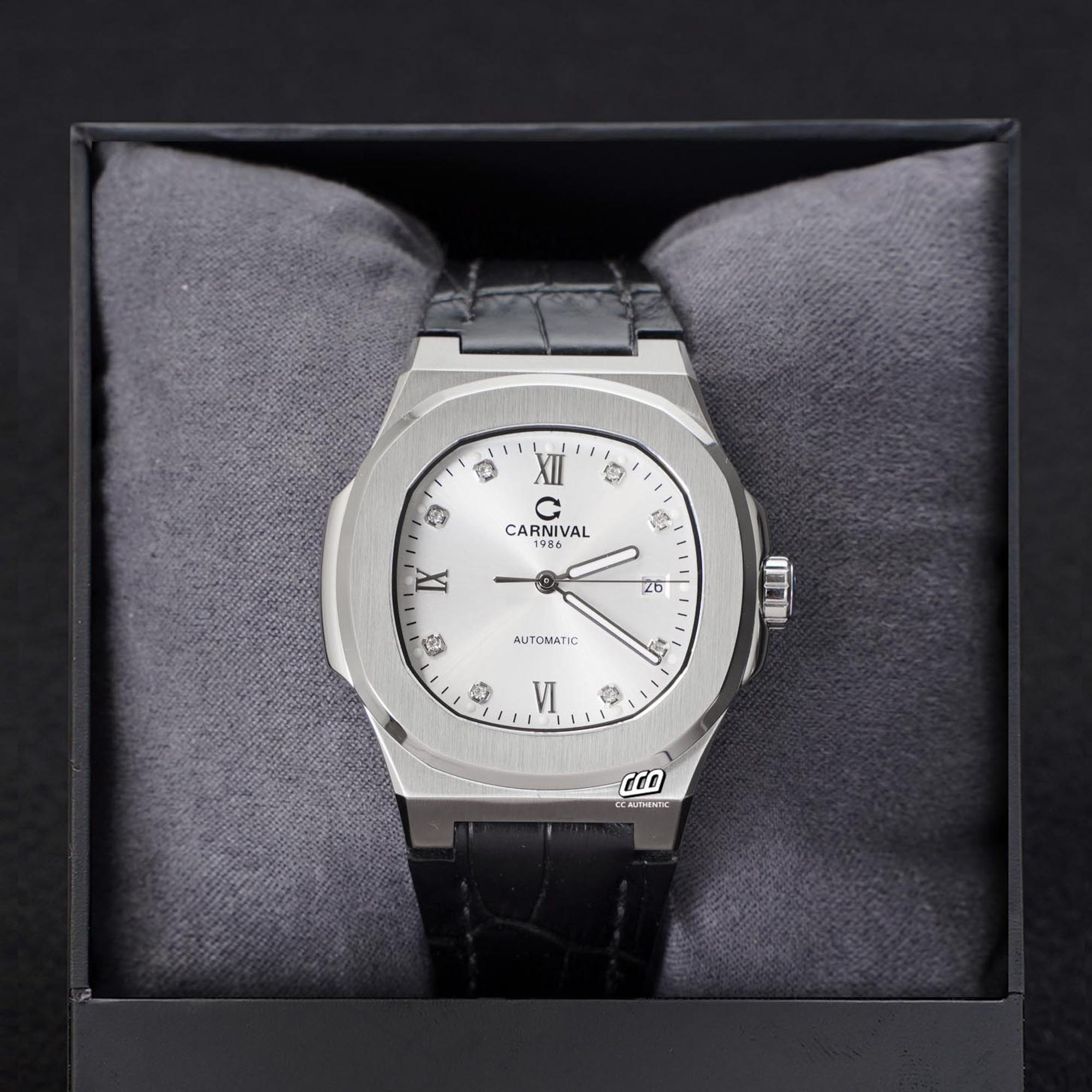 ĐỒNG HỒ NAM CARNIVAL 8160G VT DD T AUTOMATIC 41MM