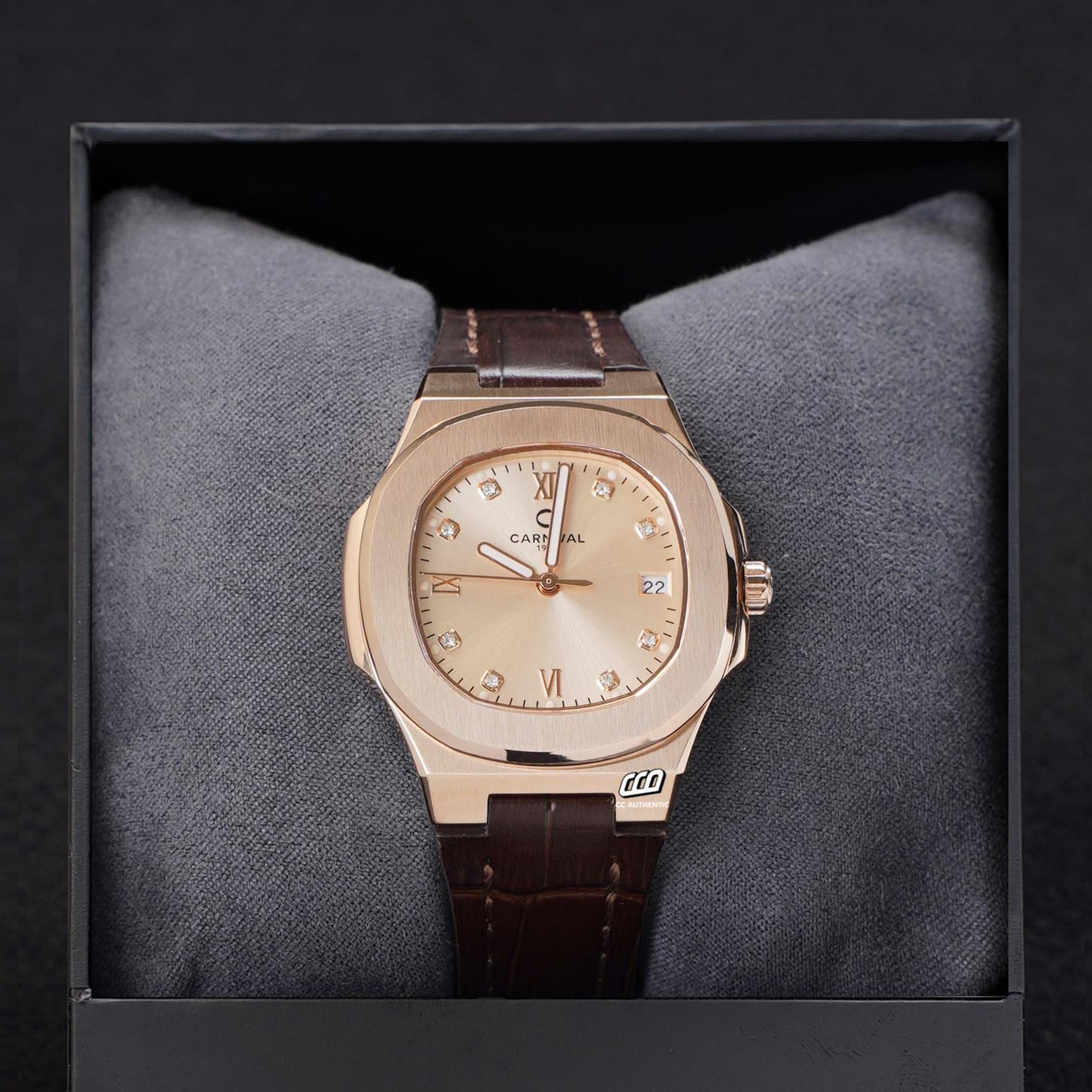 ĐỒNG HỒ NAM CARNIVAL 8160L VH DD NN QUAZT 34MM