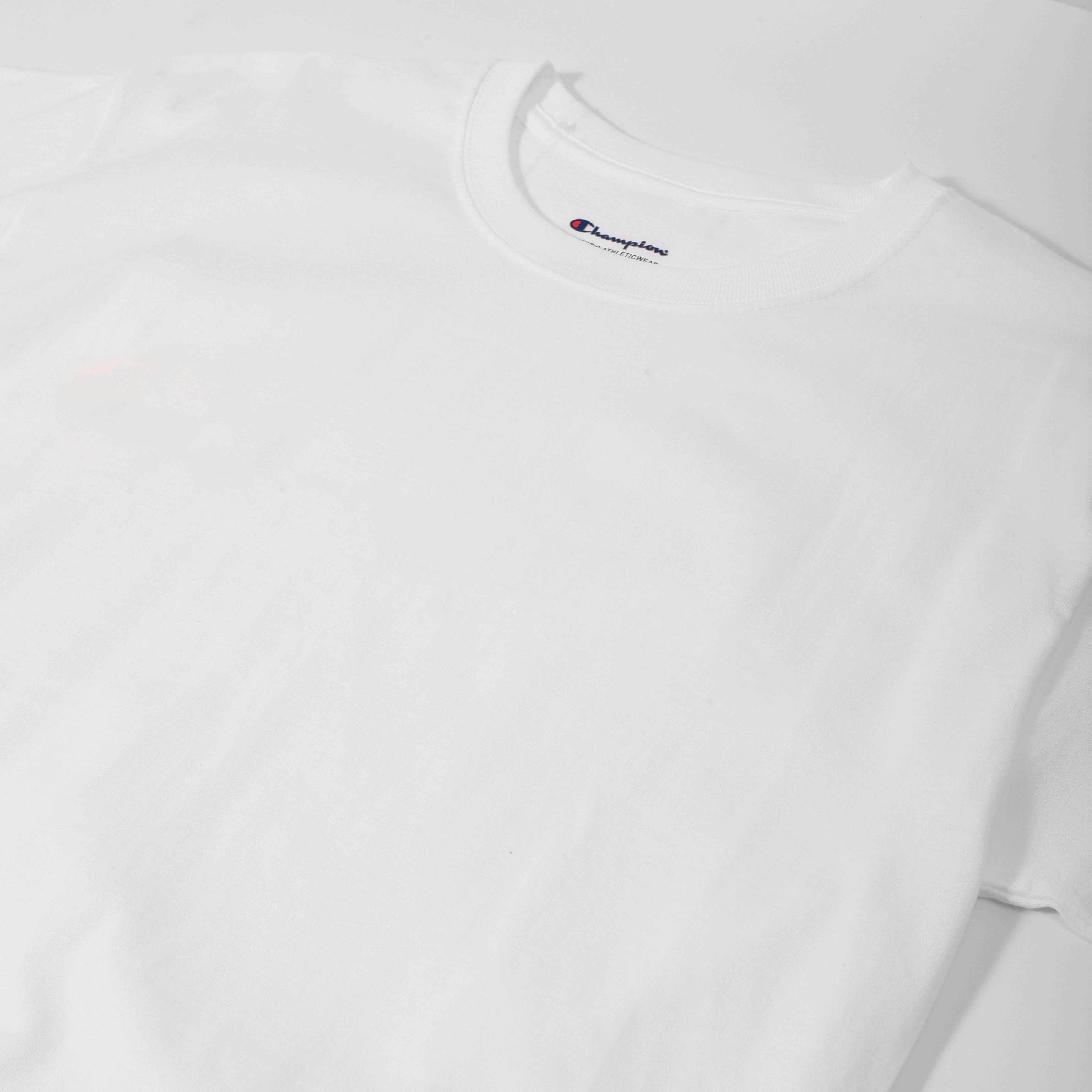 CHAMPION BASIC T-SHIRT - WHITE