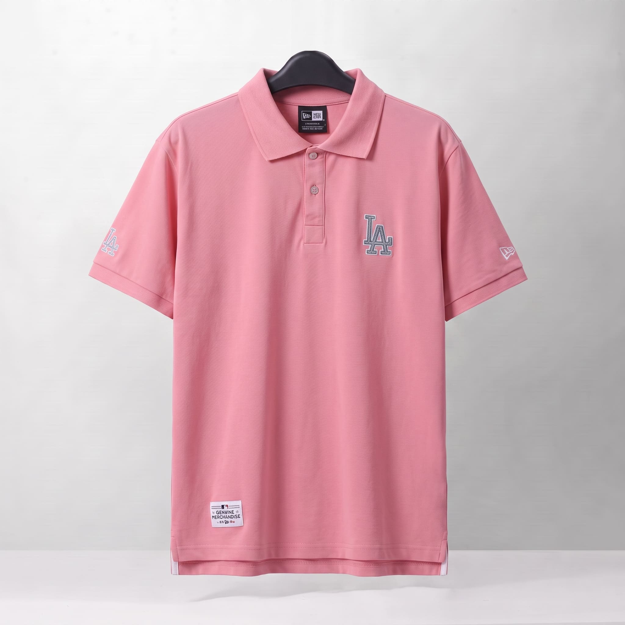 NEW ERA SLA POLO SHIRT - PINK
