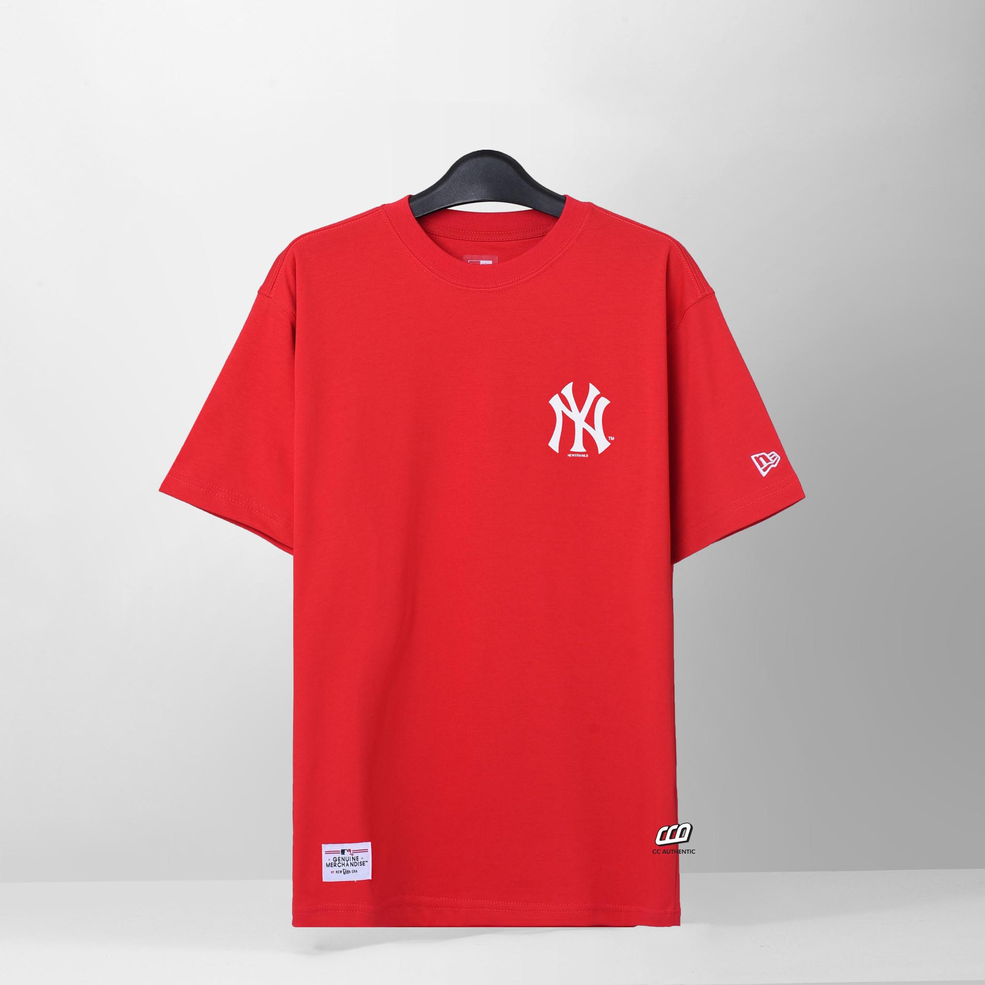 NEW ERA BASIC LOGO T-SHIRT - RED