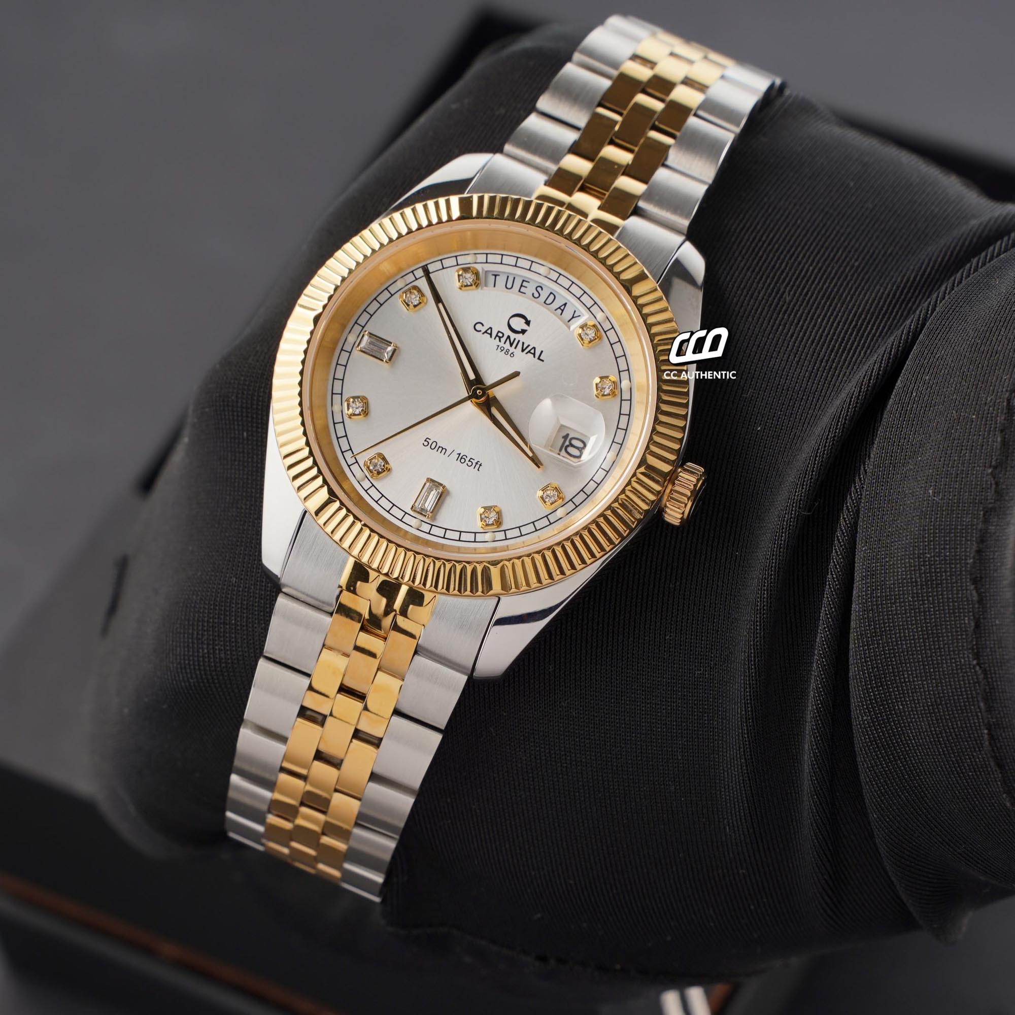 ĐỒNG HỒ NAM CARNIVAL 8190G CV T QUAZT 40MM