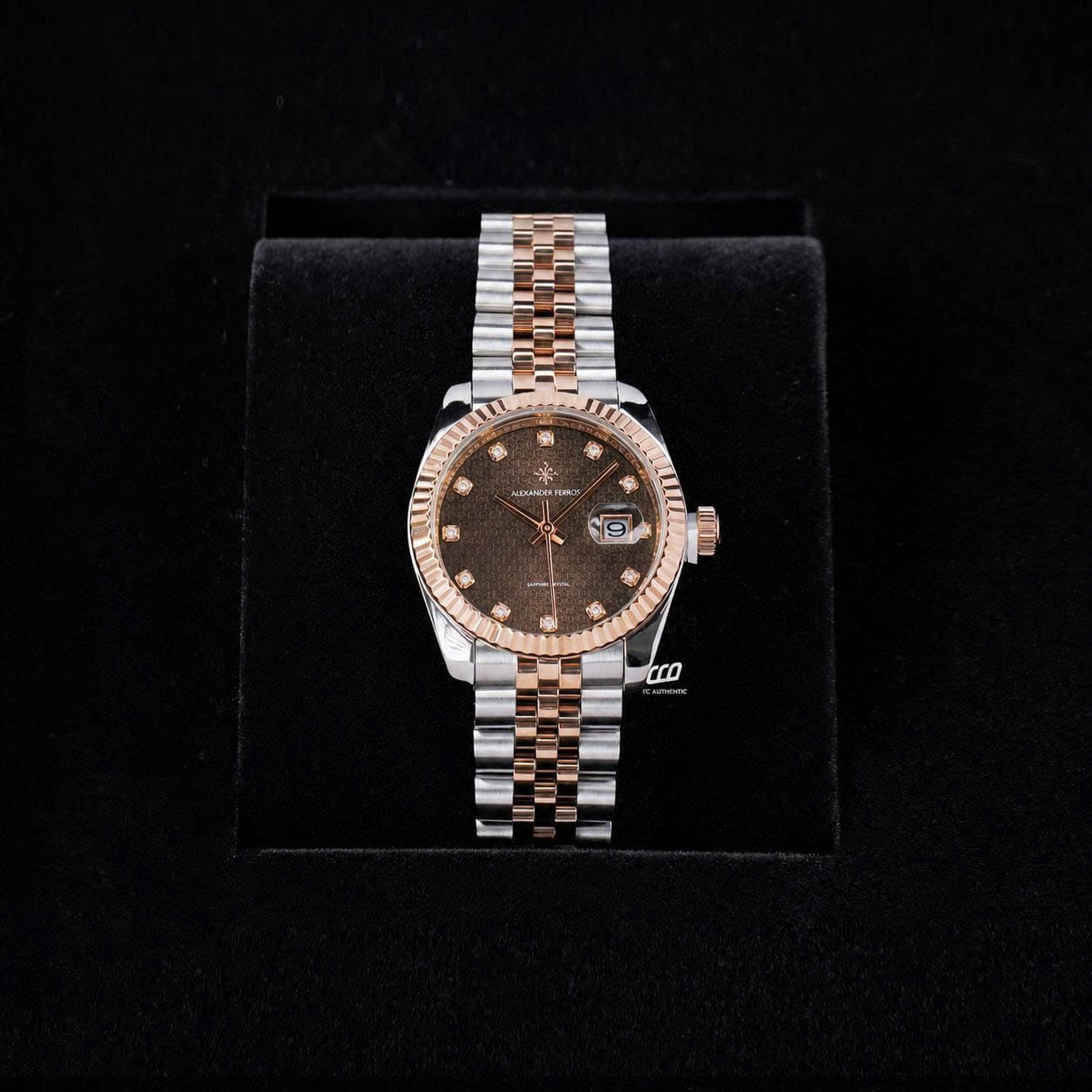 ĐỒNG HỒ NỮ ALEXANDER FERROS 8372D/01 QUARTZ 31MM
