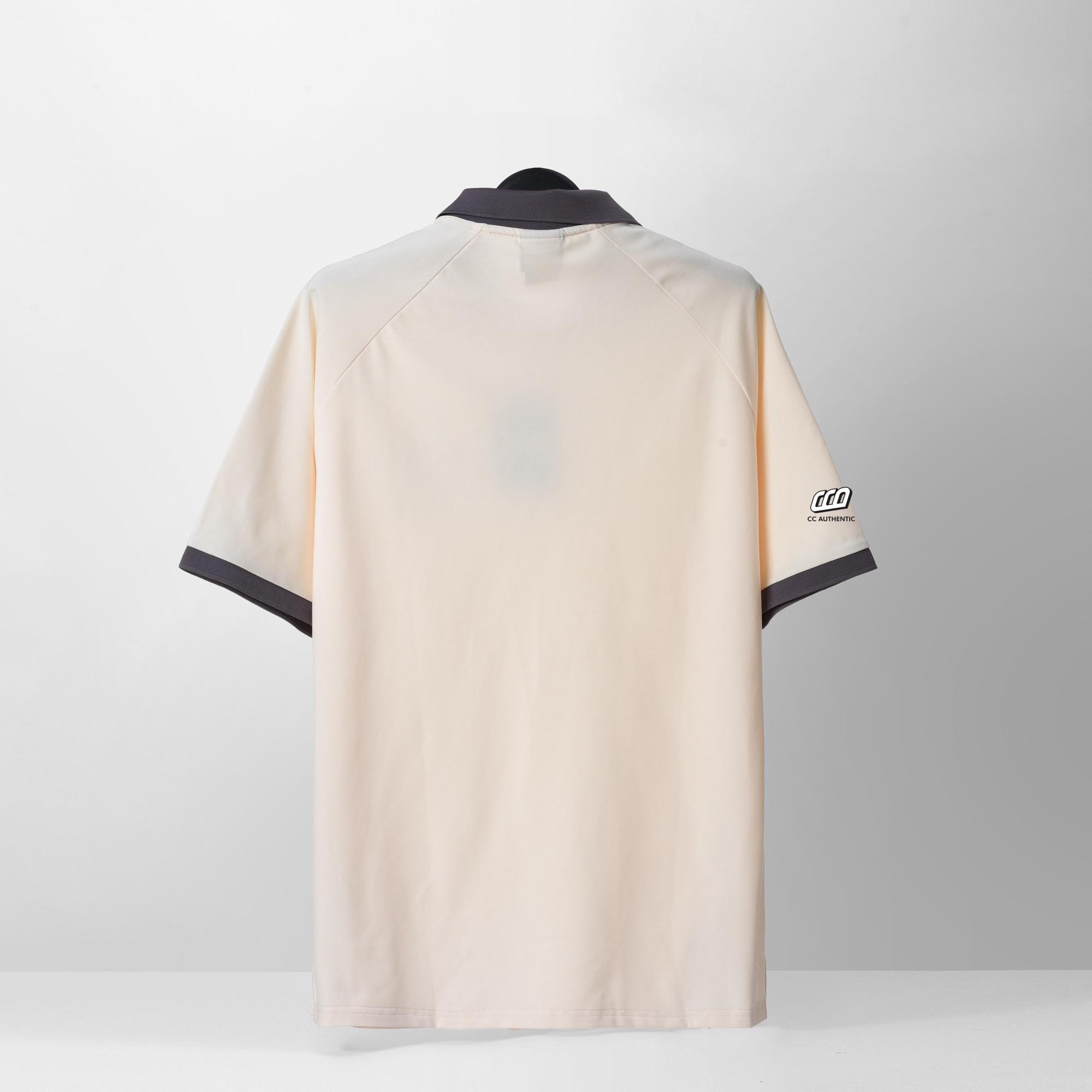 NEW ERA GREYLINE POLO SHIRT - IVORY