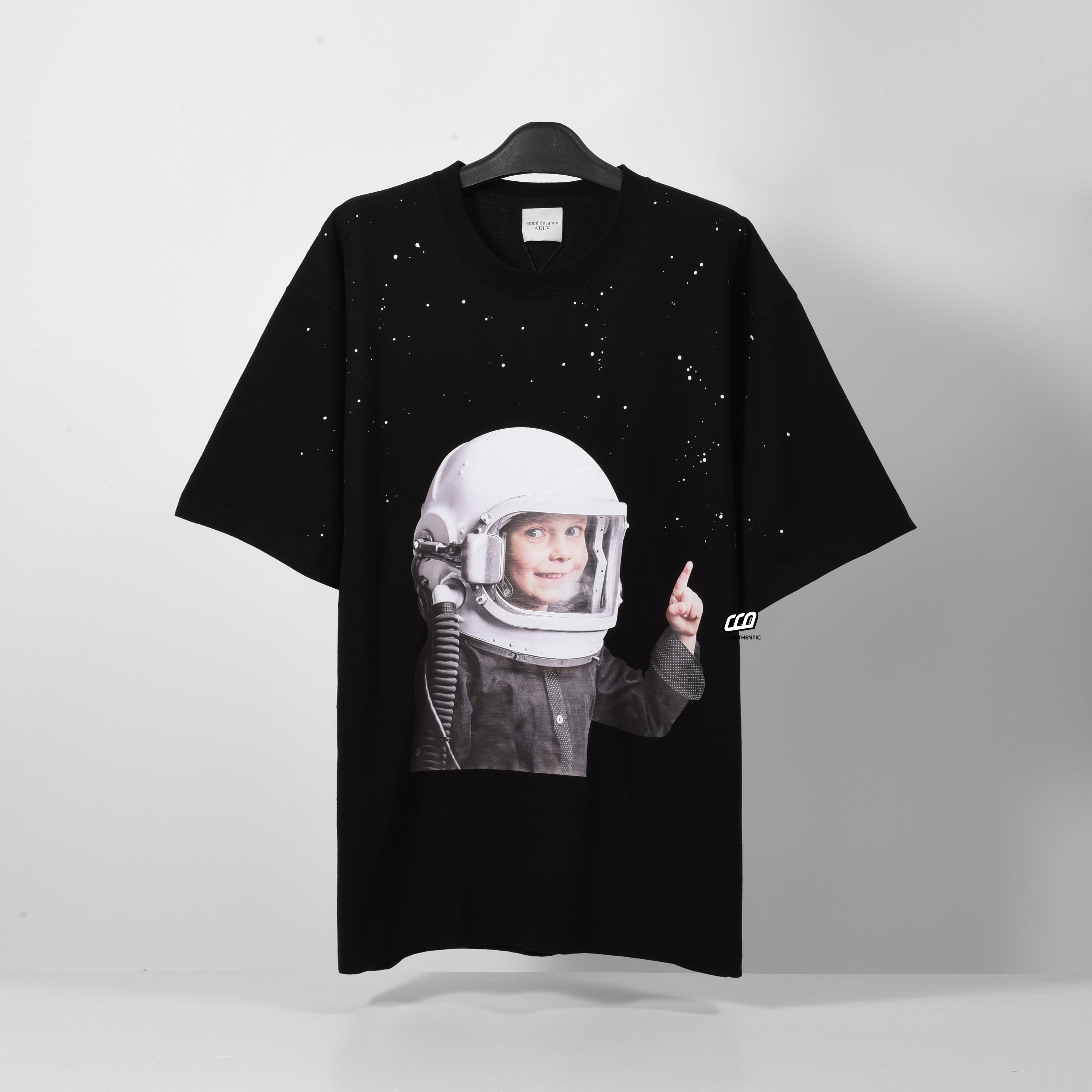 ADLV Space Travel T-shirt - Black