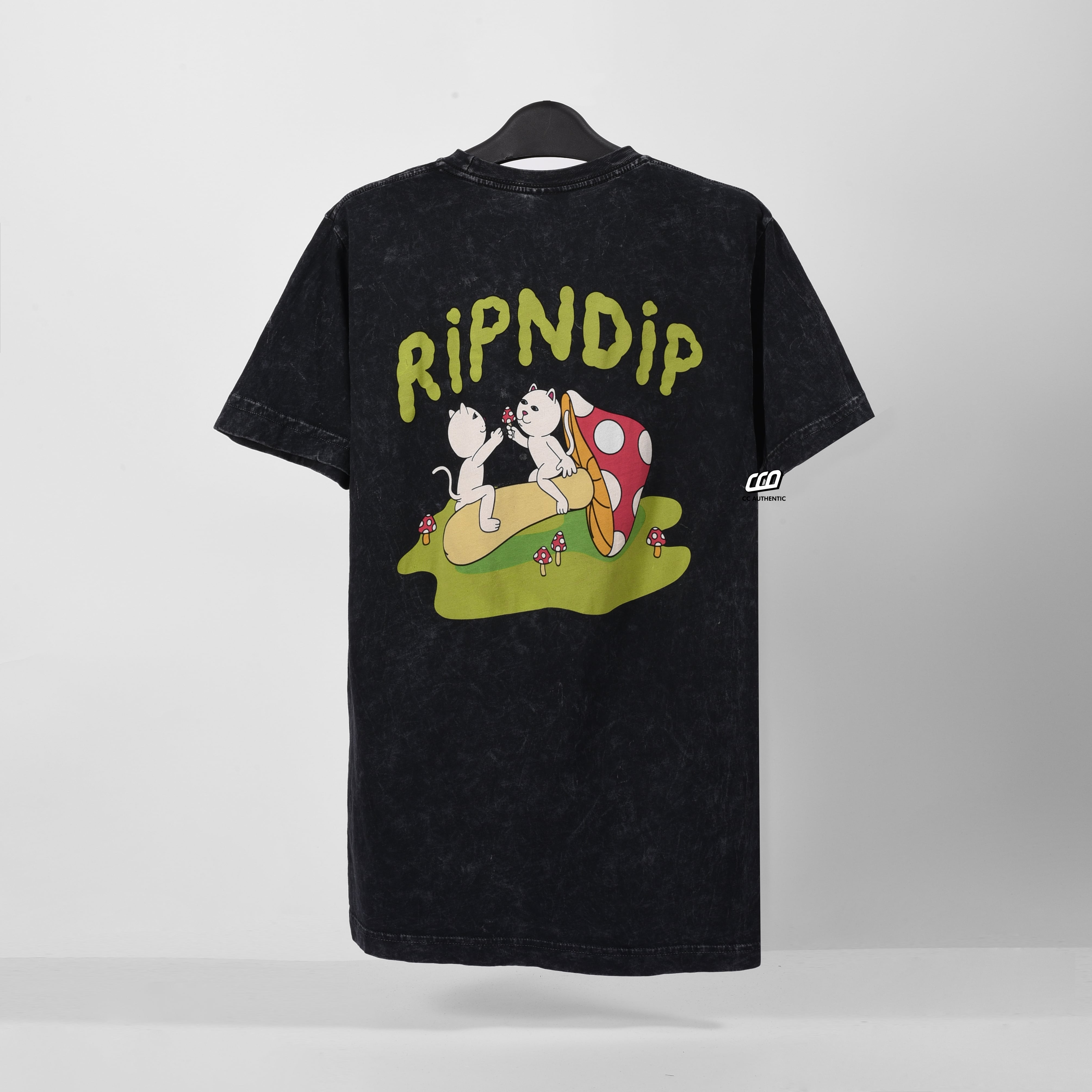 RIPNDIP, sharing is caring wash t-shirt