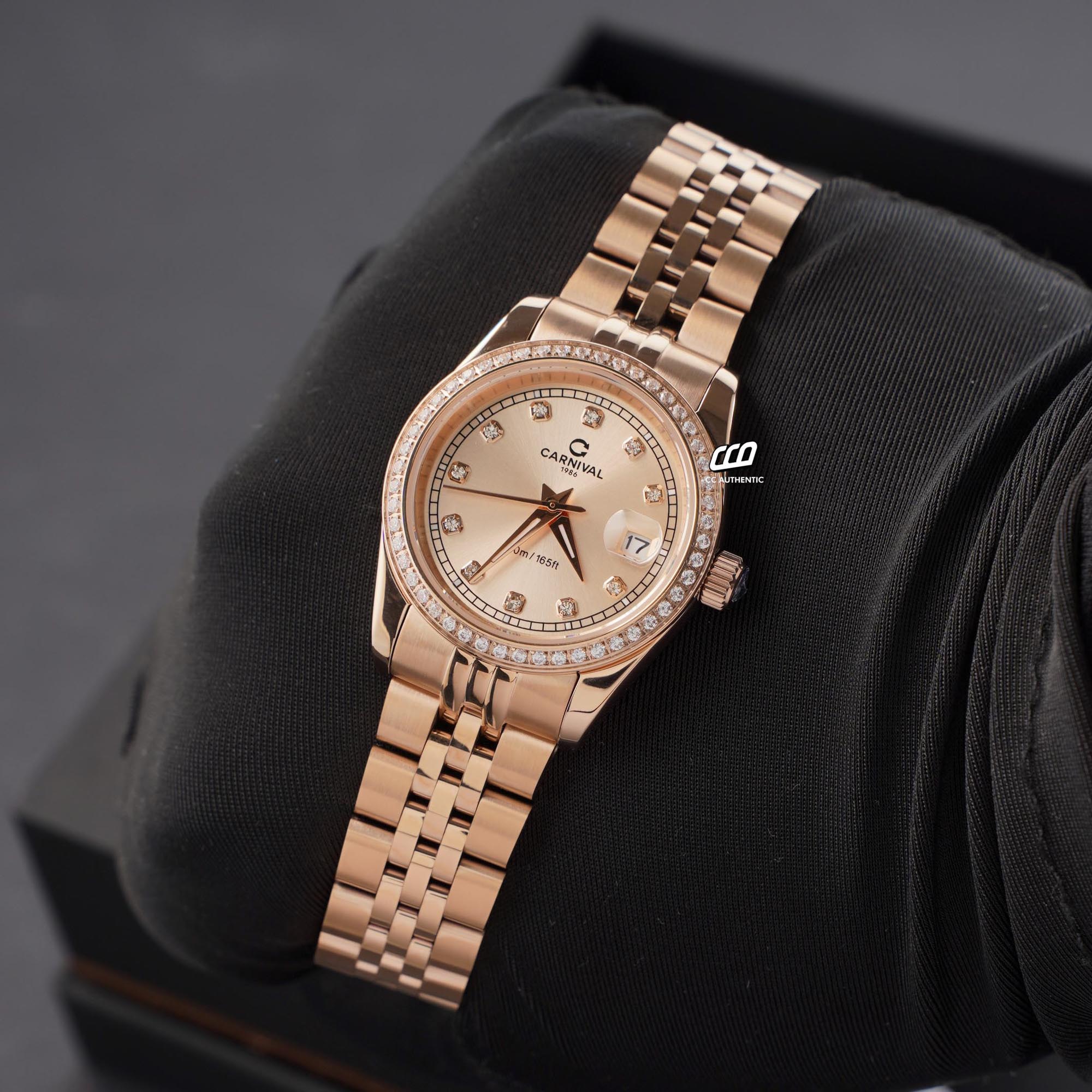 ĐỒNG HỒ NỮ CARNIVAL 8131L2 VH NN QUAZT 32MM