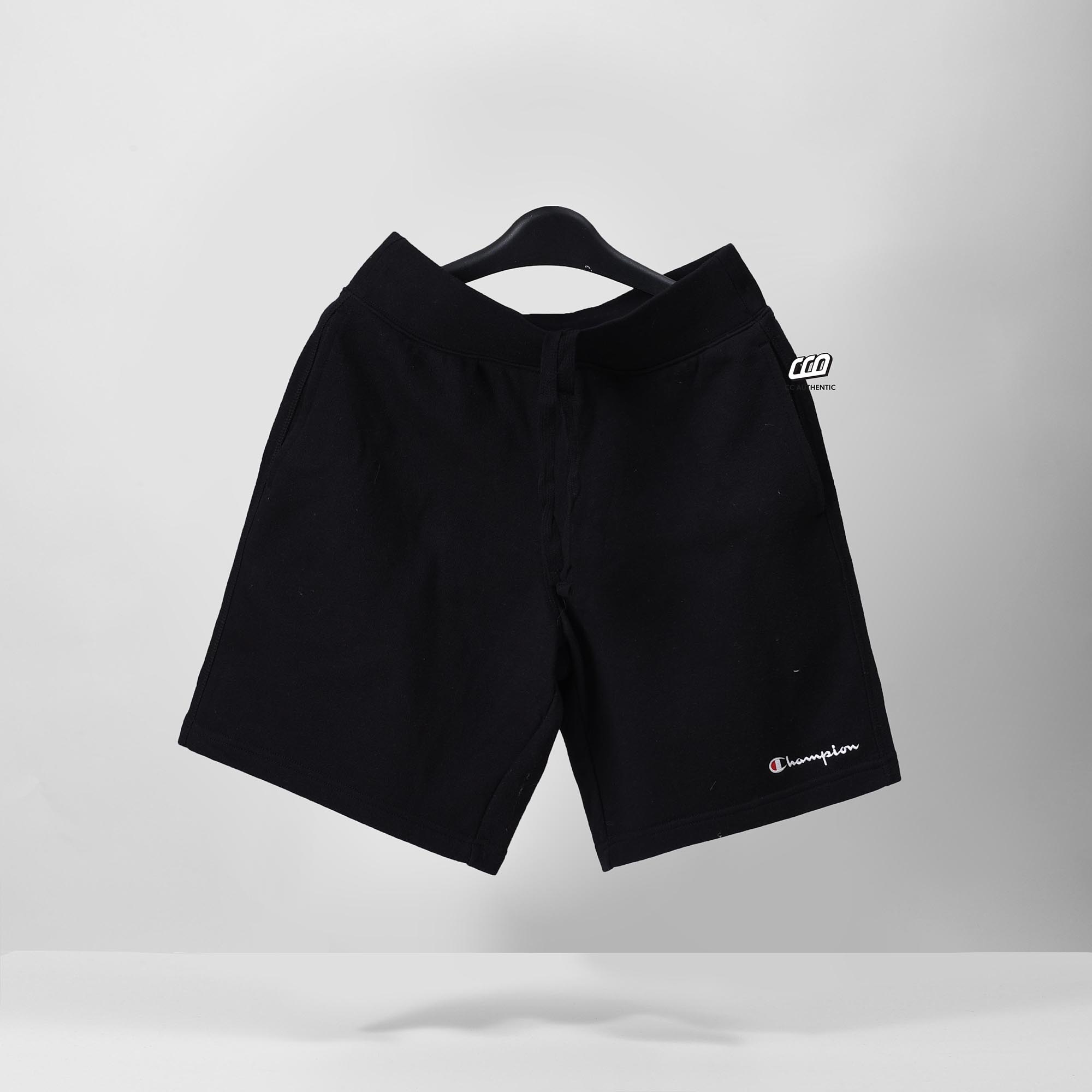 CHAMPION FRENCH TERRY SHORT - BLACK