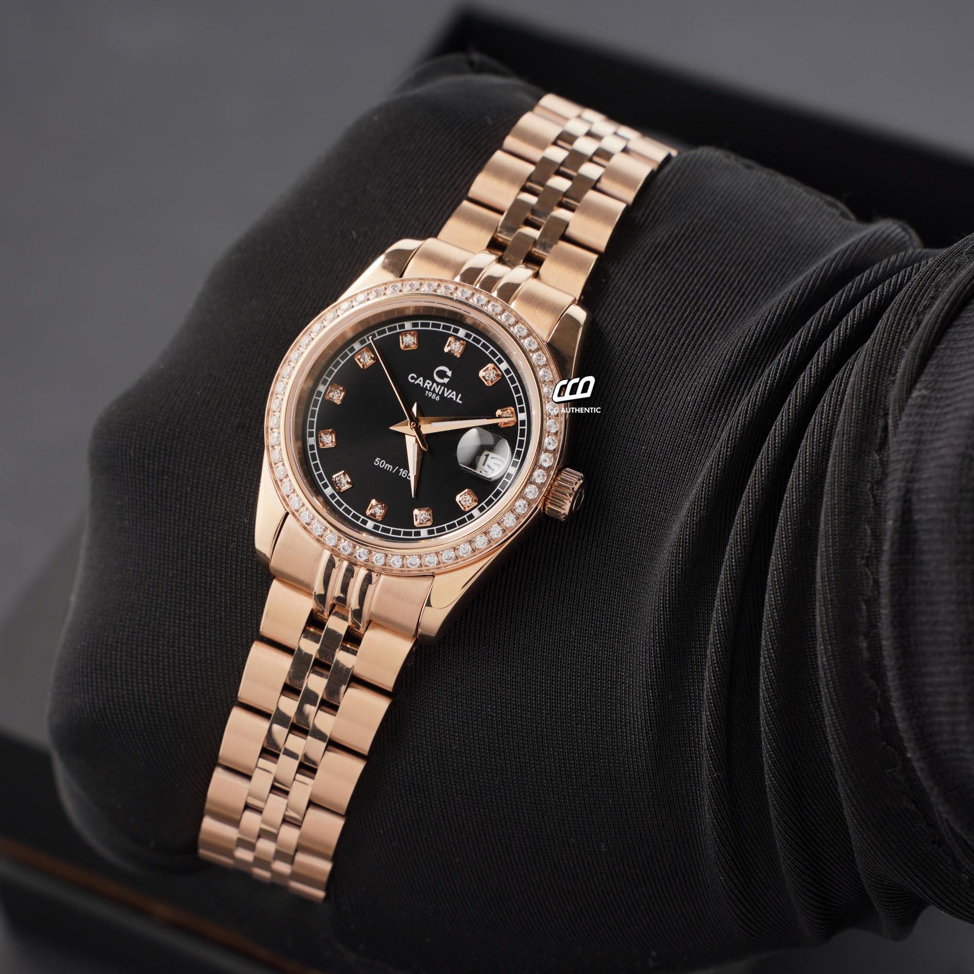 ĐỒNG HỒ NỮ CARNIVAL 8131L2 VH D QUAZT 32MM