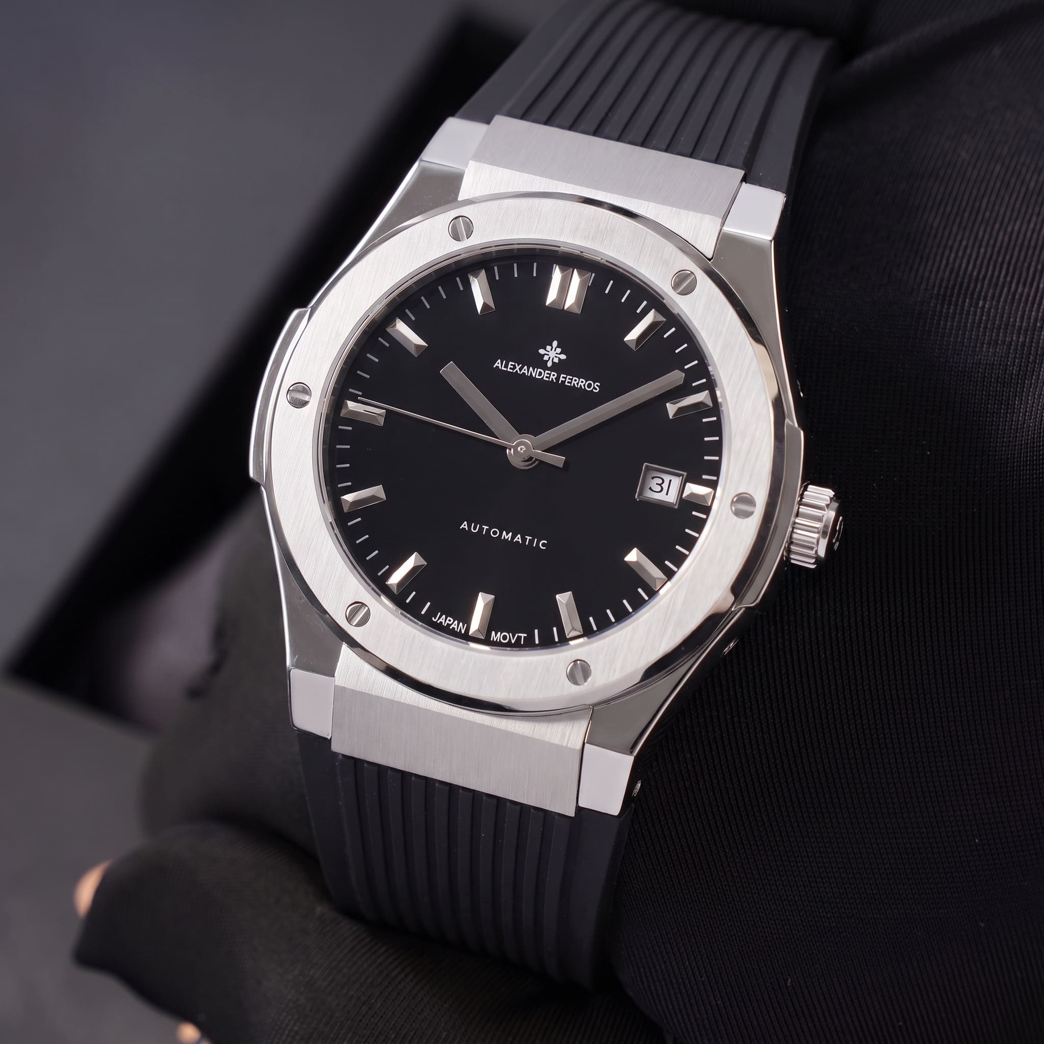 ĐỒNG HỒ NAM ALEXANDER FERROS 2242S-01 AUTOMATIC 40MM