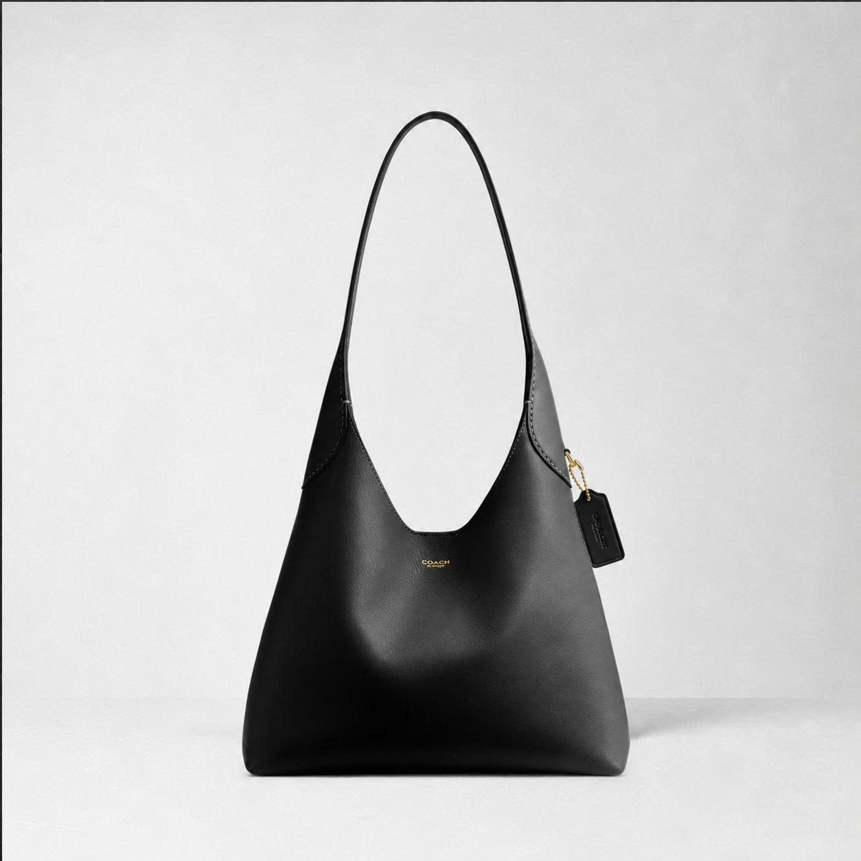 COACH BROOKLYN 28 SHOULDER BAG - BLACK