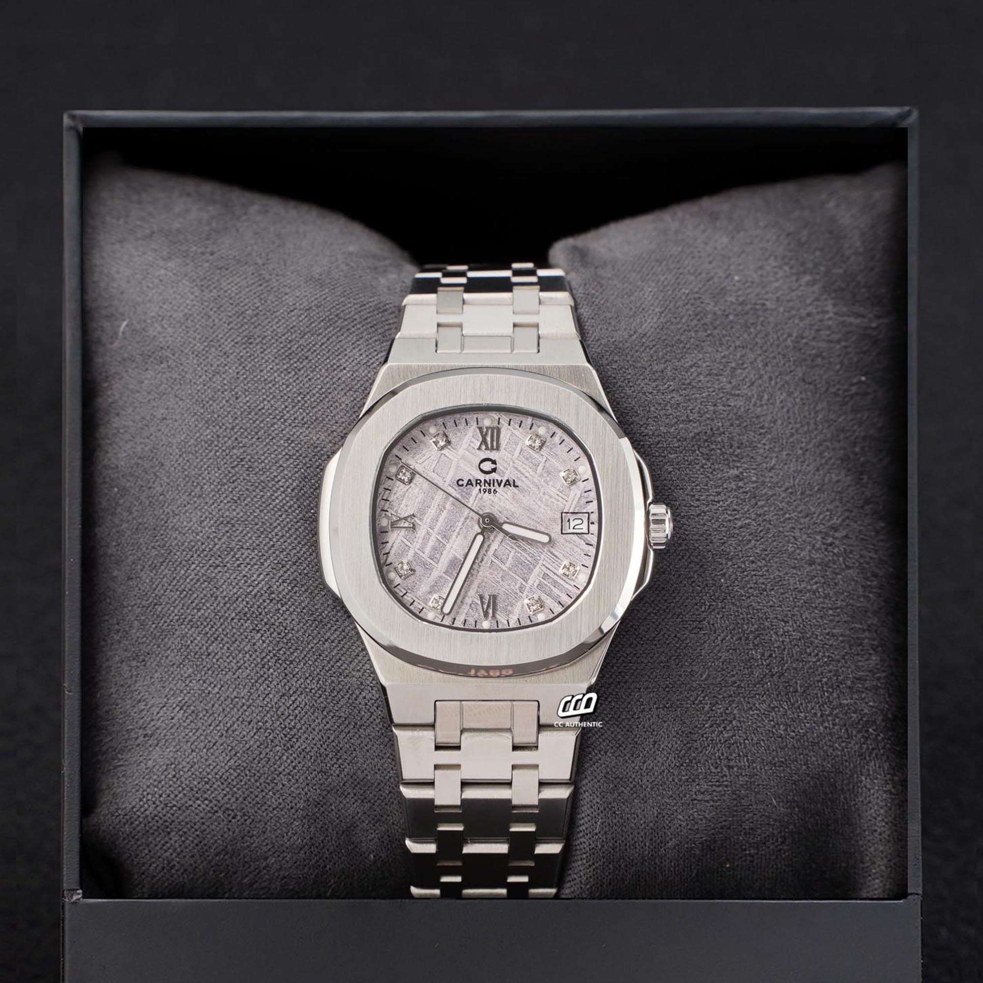 ĐỒNG HỒ NỮ CARNIVAL 8160L VT TT QUAZT 34MM