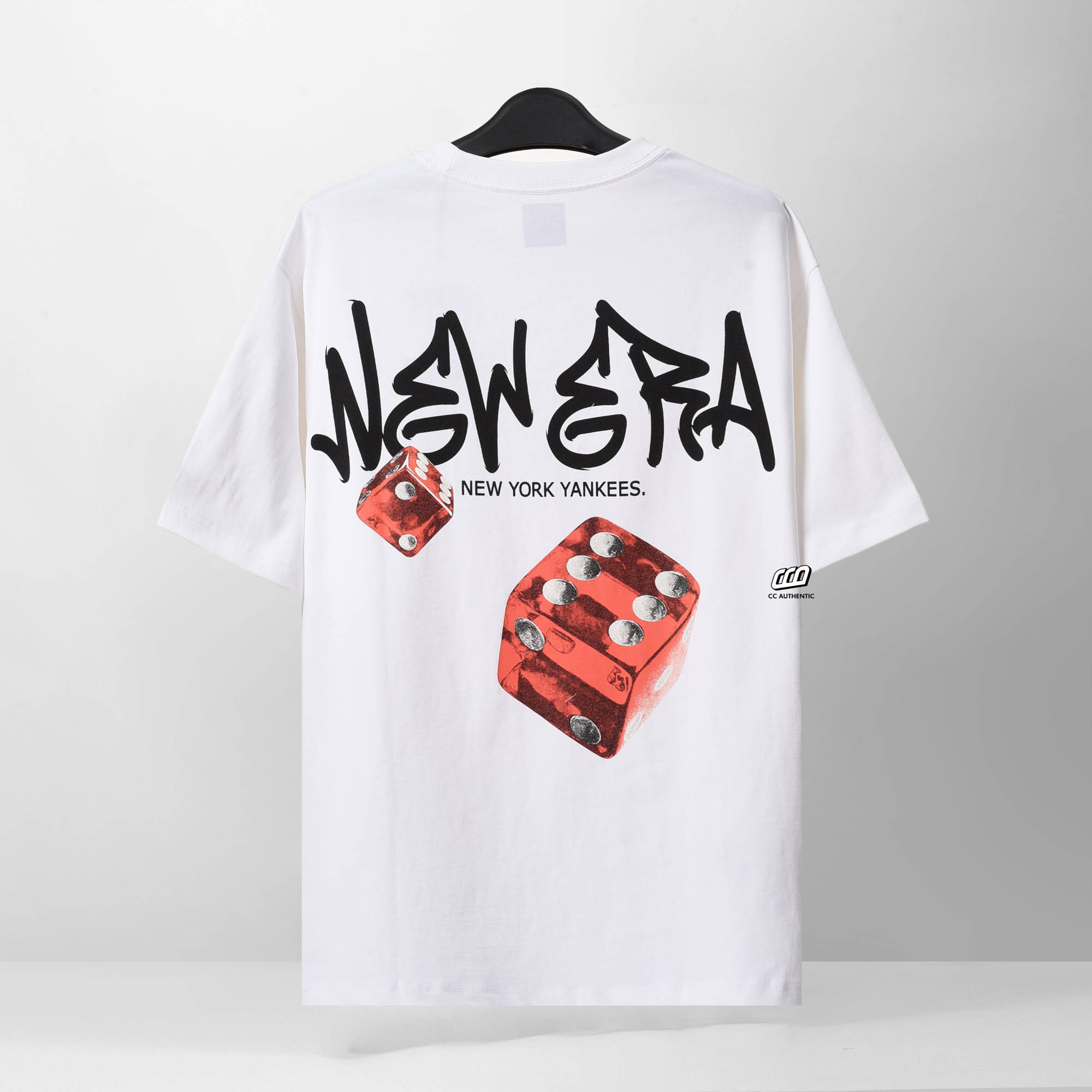 NEW ERA DICE T-SHIRT - WHITE